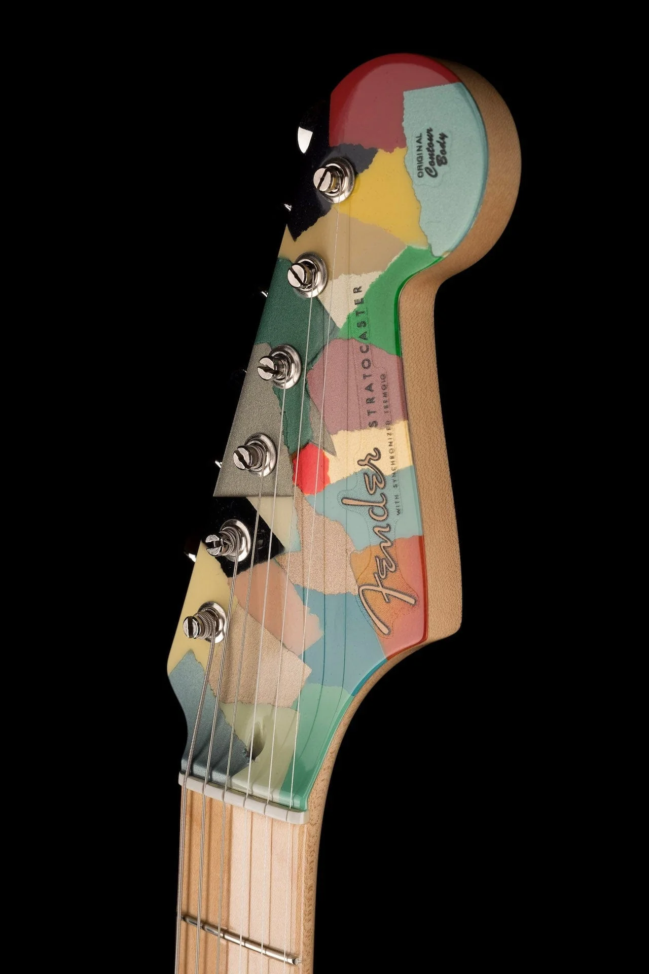 Pre-Owned Fender Custom Shop Masterbuilt Dale Wilson Active Clown Patch Strat Electric Guitar - Image 20