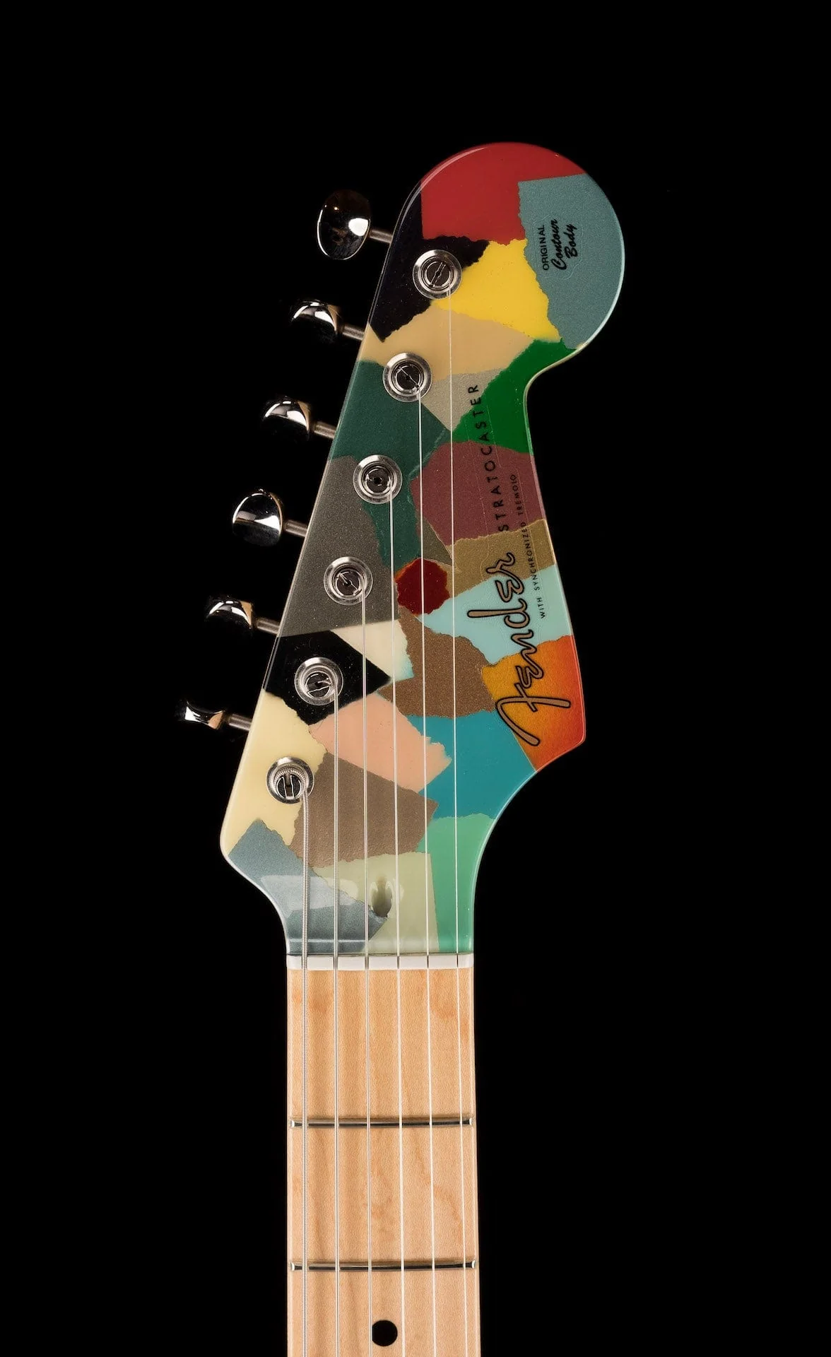 Pre-Owned Fender Custom Shop Masterbuilt Dale Wilson Active Clown Patch Strat Electric Guitar - Image 21