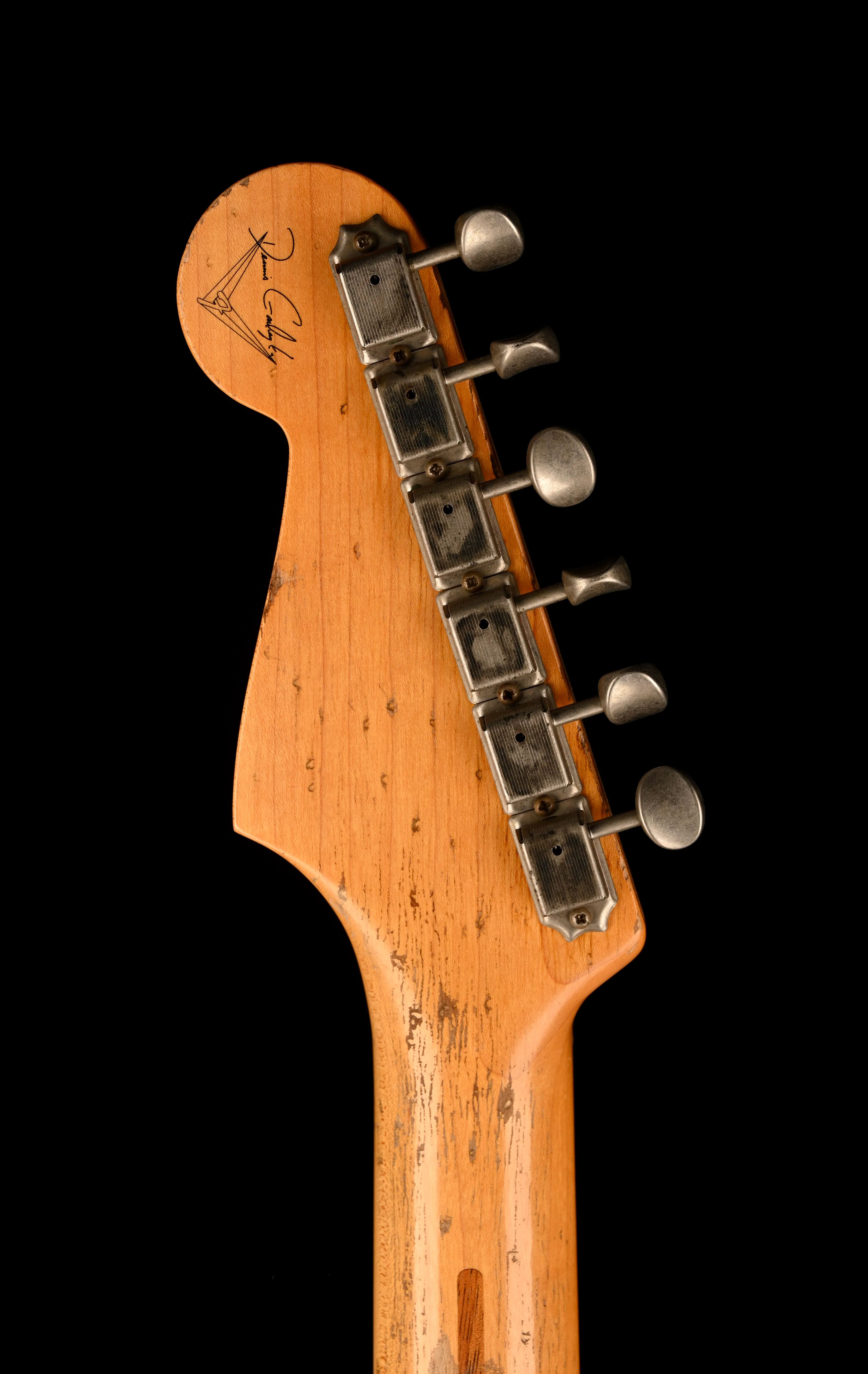 Pre Owned Fender Custom Shop Masterbuilt Dennis Galuszka H.A.R Stratocaster Black With OHSC - Image 17