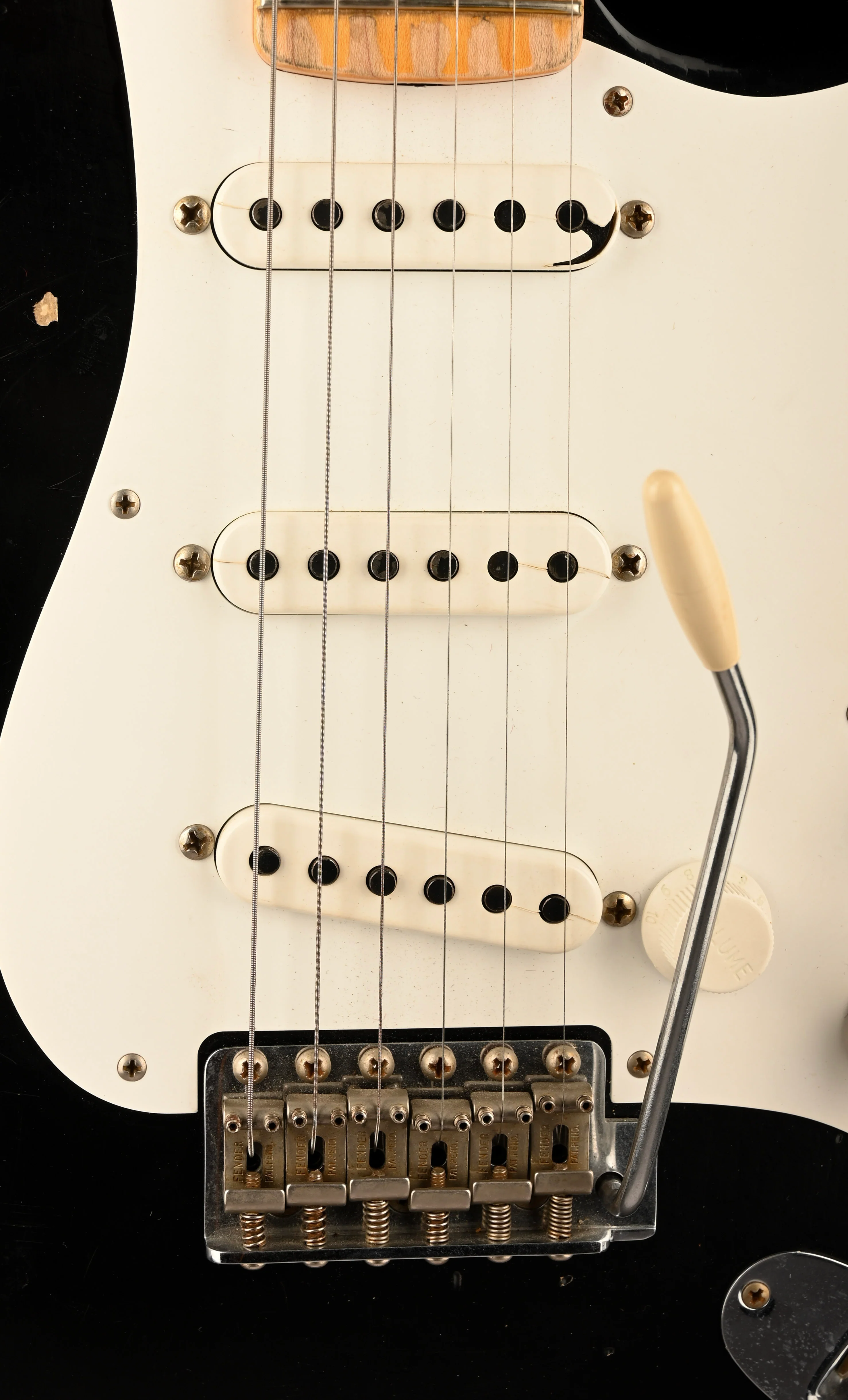 Pre Owned Fender Custom Shop Masterbuilt Dennis Galuszka H.A.R Stratocaster Black With OHSC - Image 7