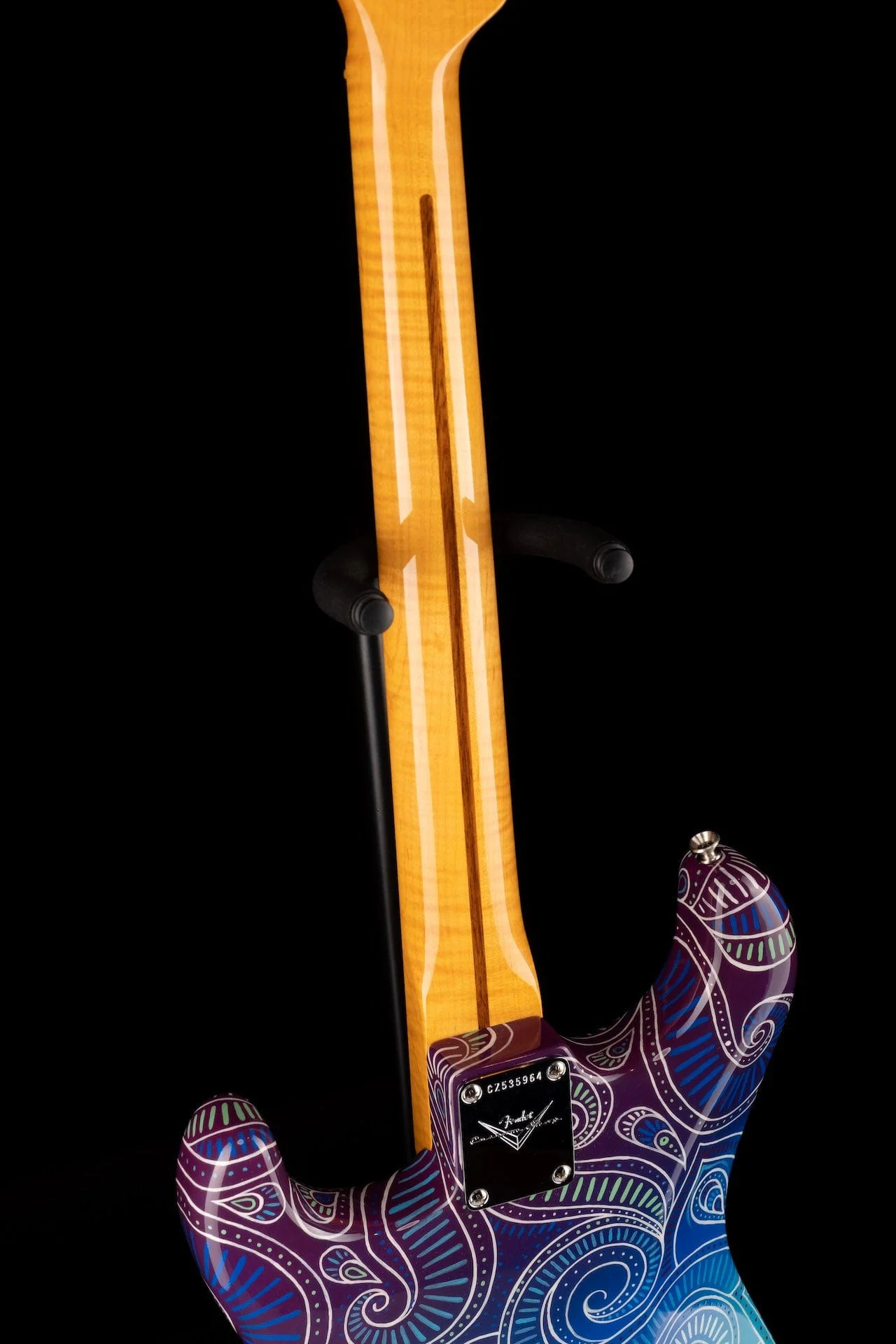 Pre-Owned Fender Artist Series Custom Shop Masterbuilt Greg Fessler Madison Roy "Mandala Burst" 1968 Stratocaster - Image 21