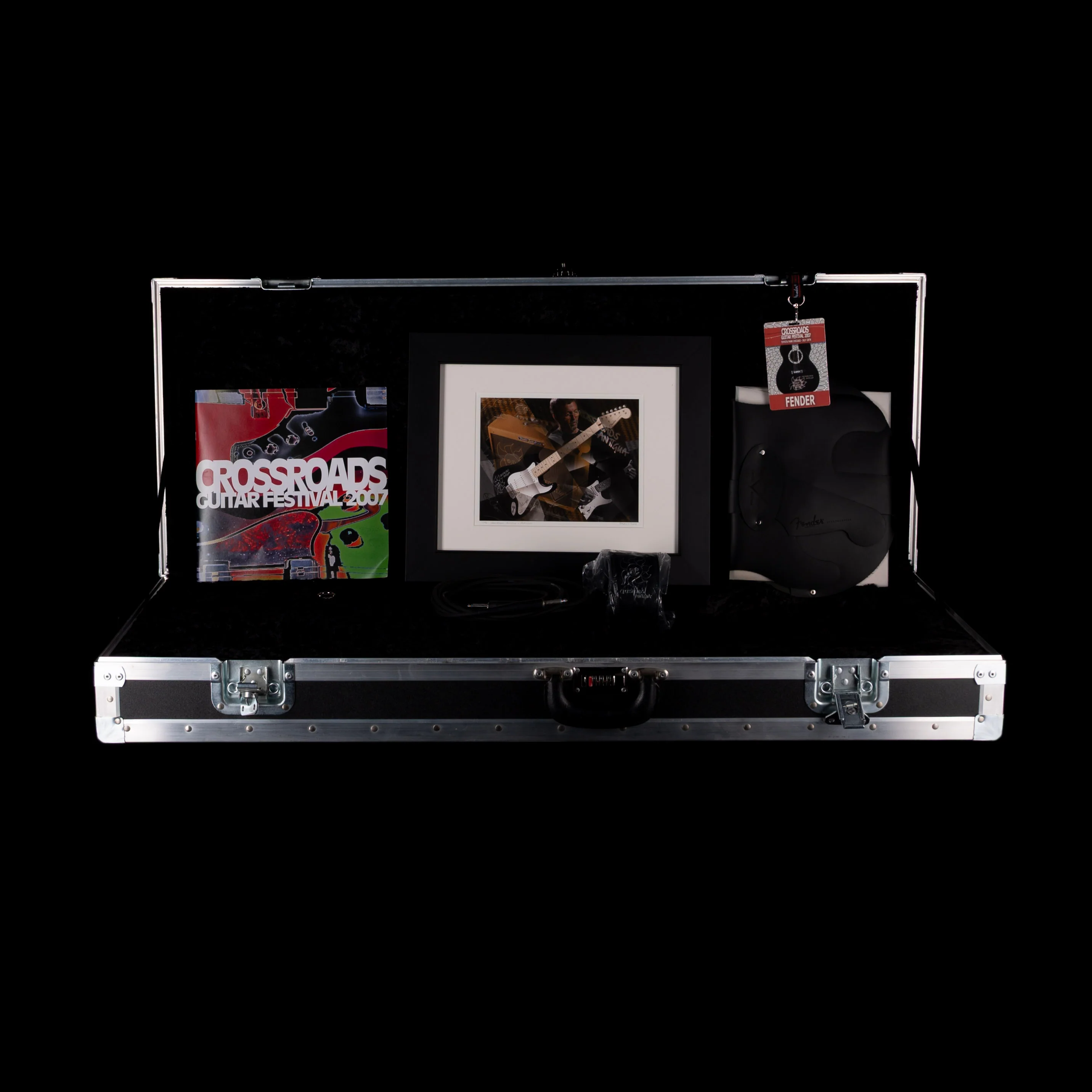 Pre Owned Fender Custom Shop Limited Edition Crossroads Masterbuilt Eric Clapton Stratocaster & '57 Twin Platinum Package - Signed - Image 17