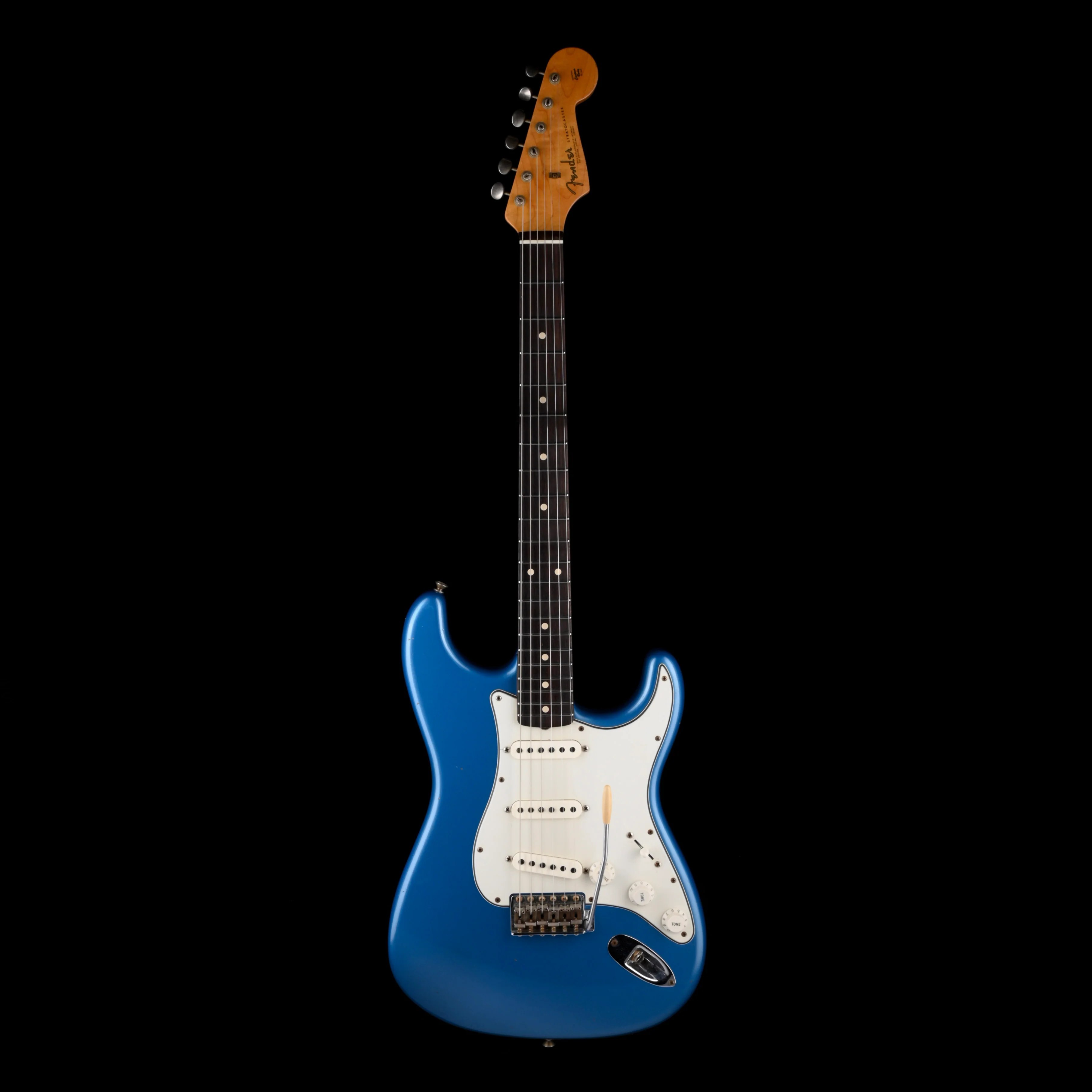 Pre Owned Fender Custom Shop True '62 Journeyman Relic Stratocaster Lake Placid Blue - Image 2
