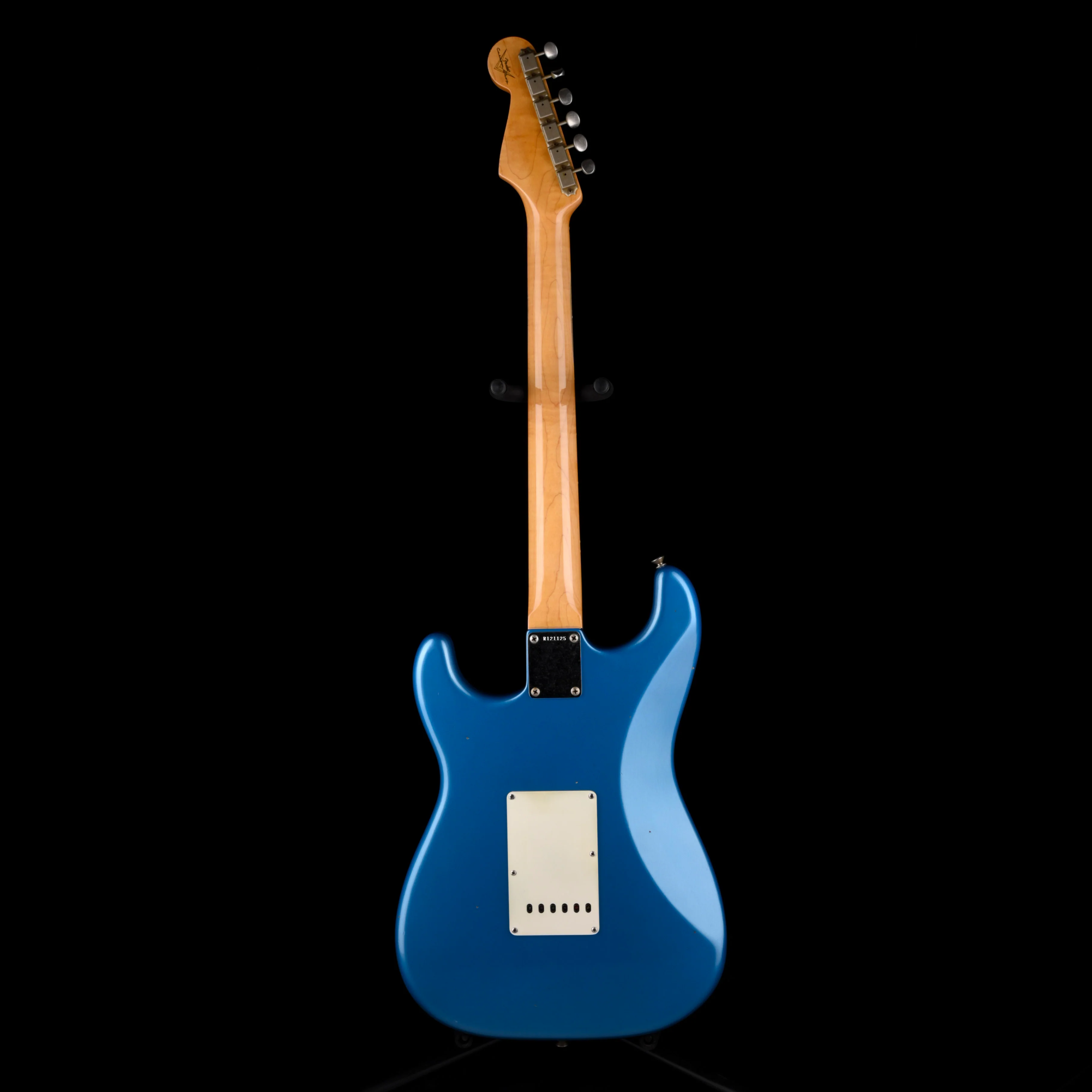 Pre Owned Fender Custom Shop True '62 Journeyman Relic Stratocaster Lake Placid Blue - Image 9