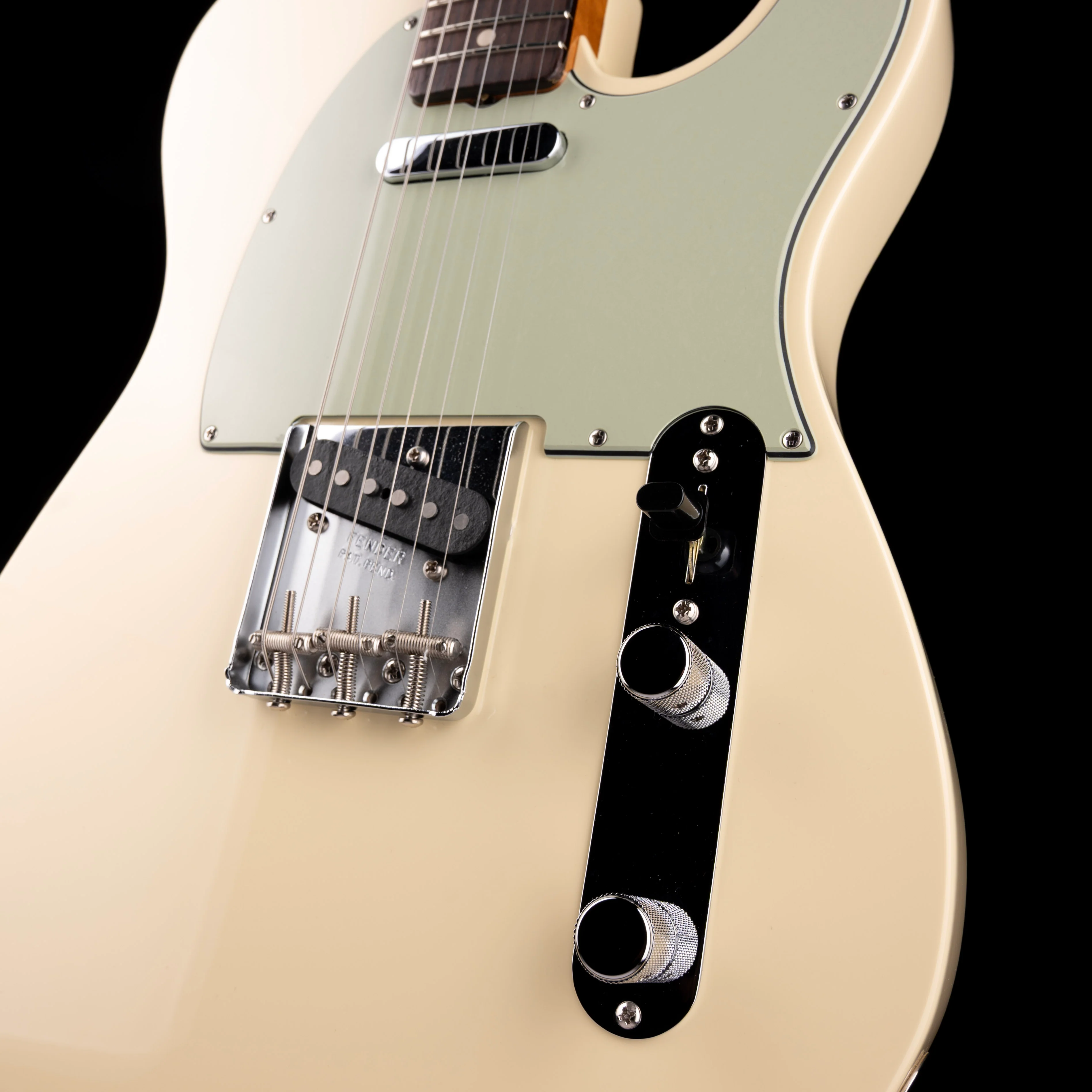 Pre Owned 2025 Fender Custom Shop Wildwood 10 1959 Telecaster NOS Vintage White With OHSC - Image 5