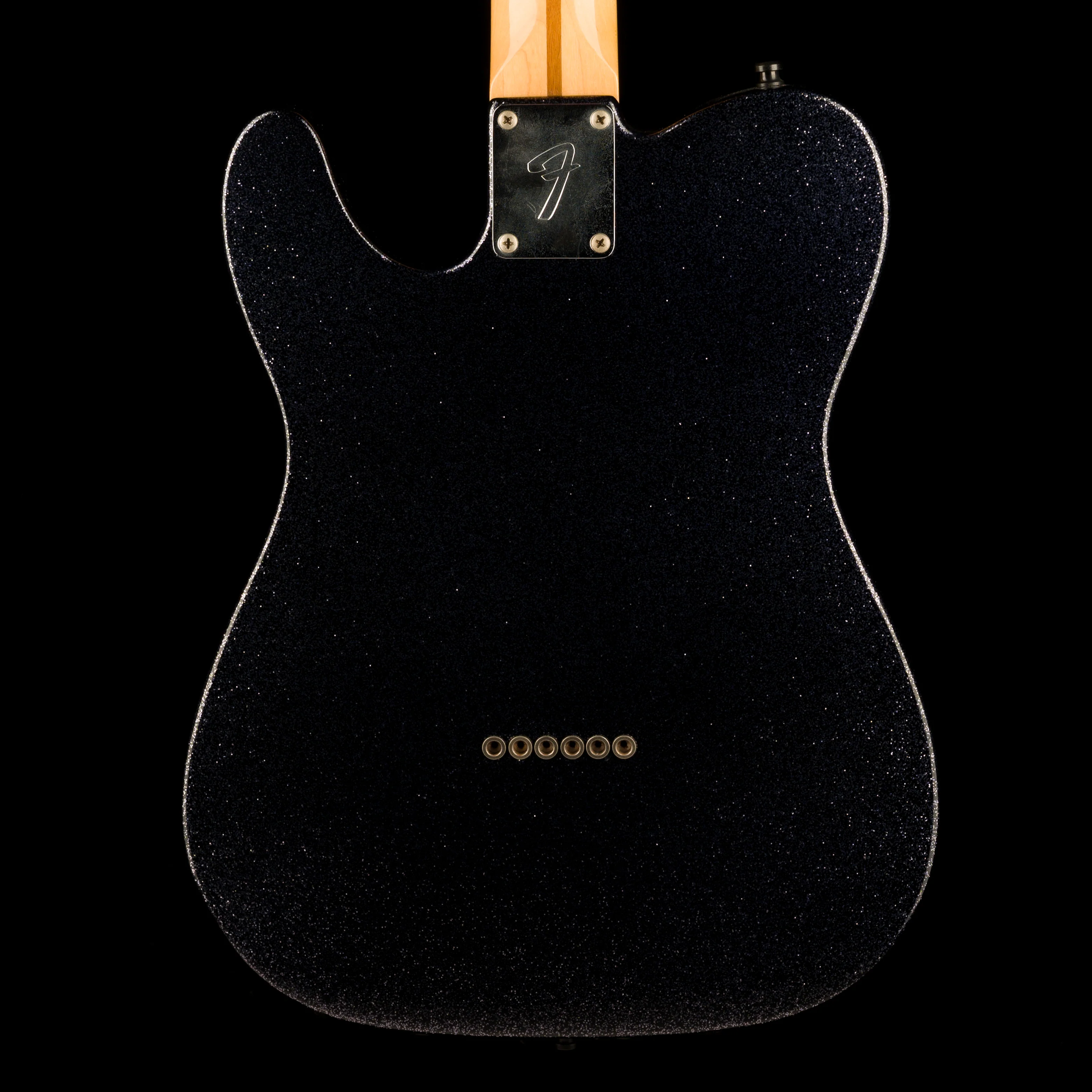 Pre Owned Fender Customized USA Telecaster with Bigsby Black Sparkle With Case - Image 13