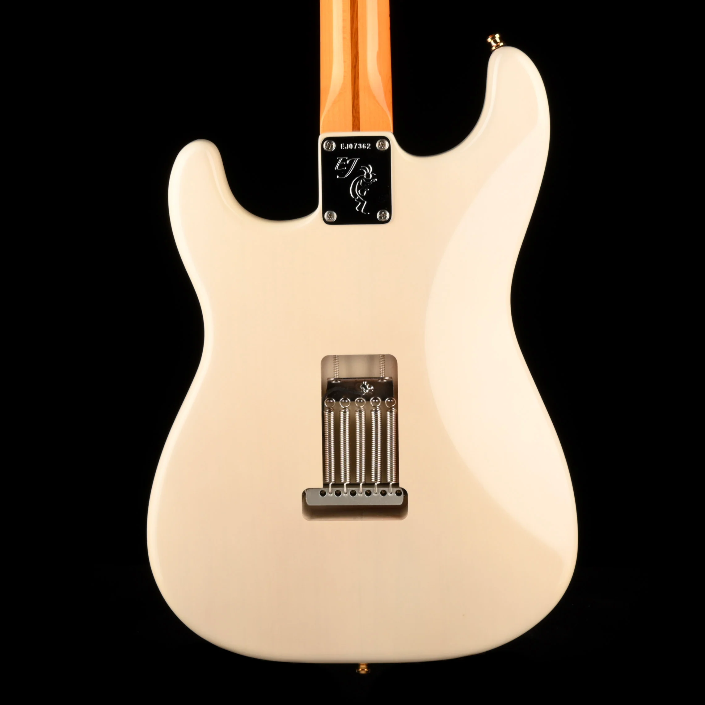 Pre Owned Fender Eric Johnson Stratocaster White Blonde Modified With Case - Image 10