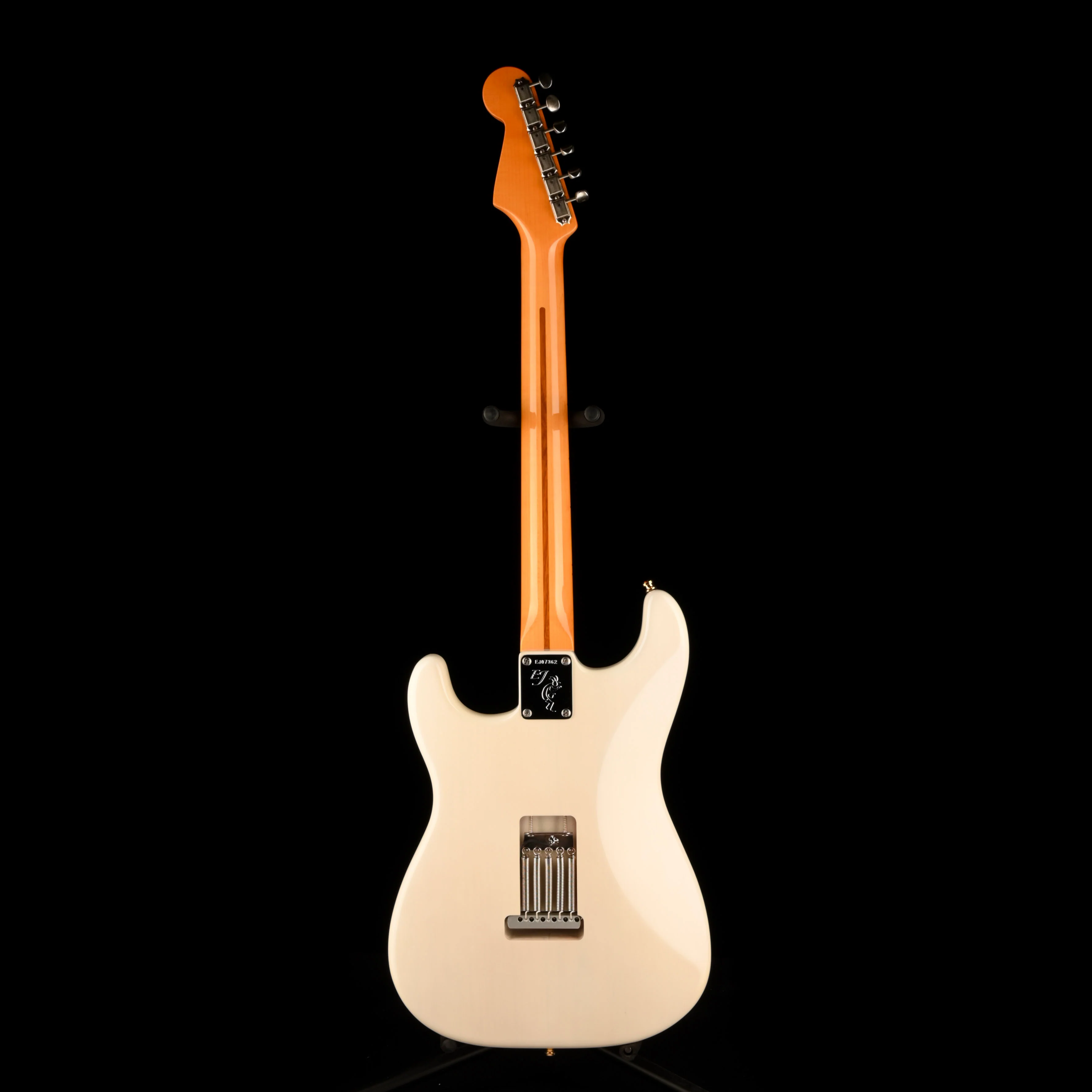 Pre Owned Fender Eric Johnson Stratocaster White Blonde Modified With Case - Image 11