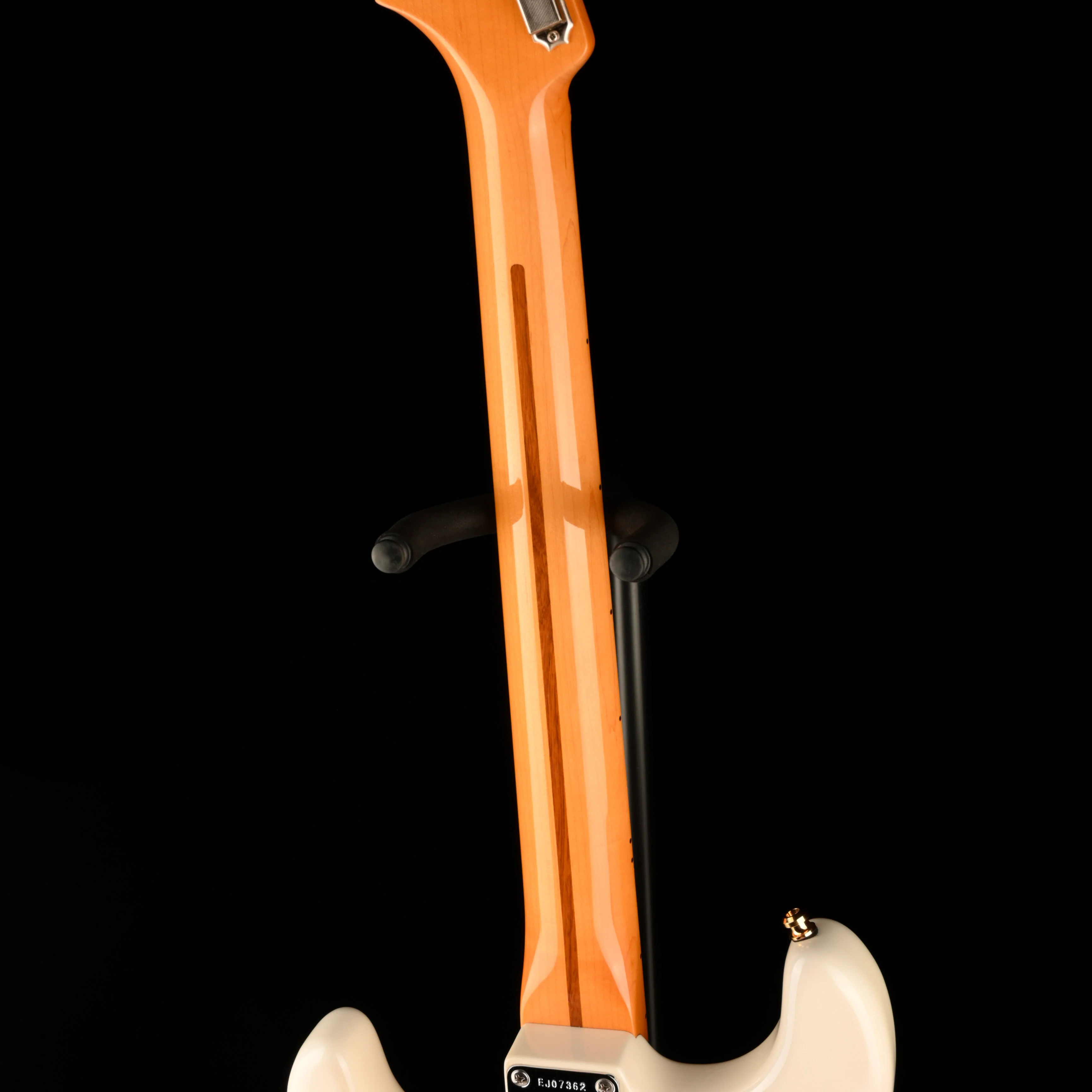Pre Owned Fender Eric Johnson Stratocaster White Blonde Modified With Case - Image 13