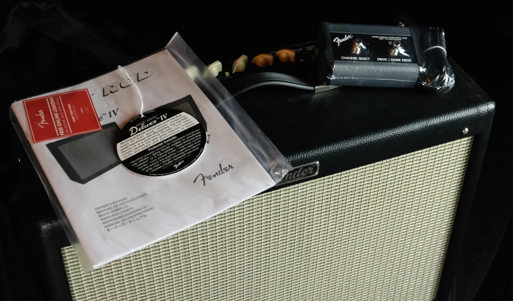 Pre Owned Fender Hot Rod Deluxe IV Tube Guitar Amp Combo - Image 6