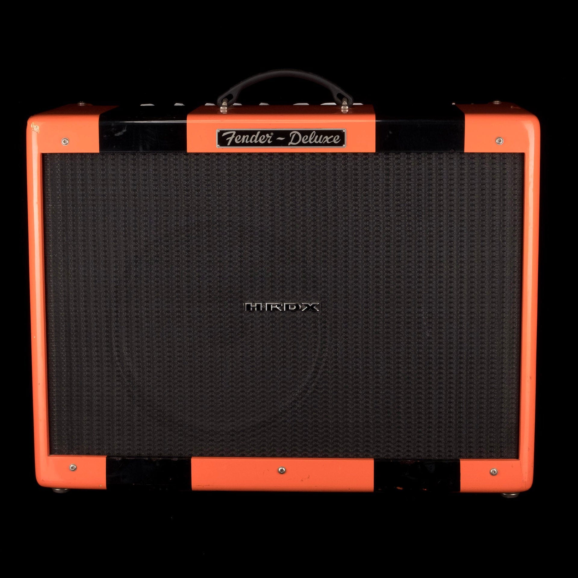 Pre Owned Fender HRDX Hot Rod Deluxe Limited Edition Orange & Black Tube Guitar Amp Combo