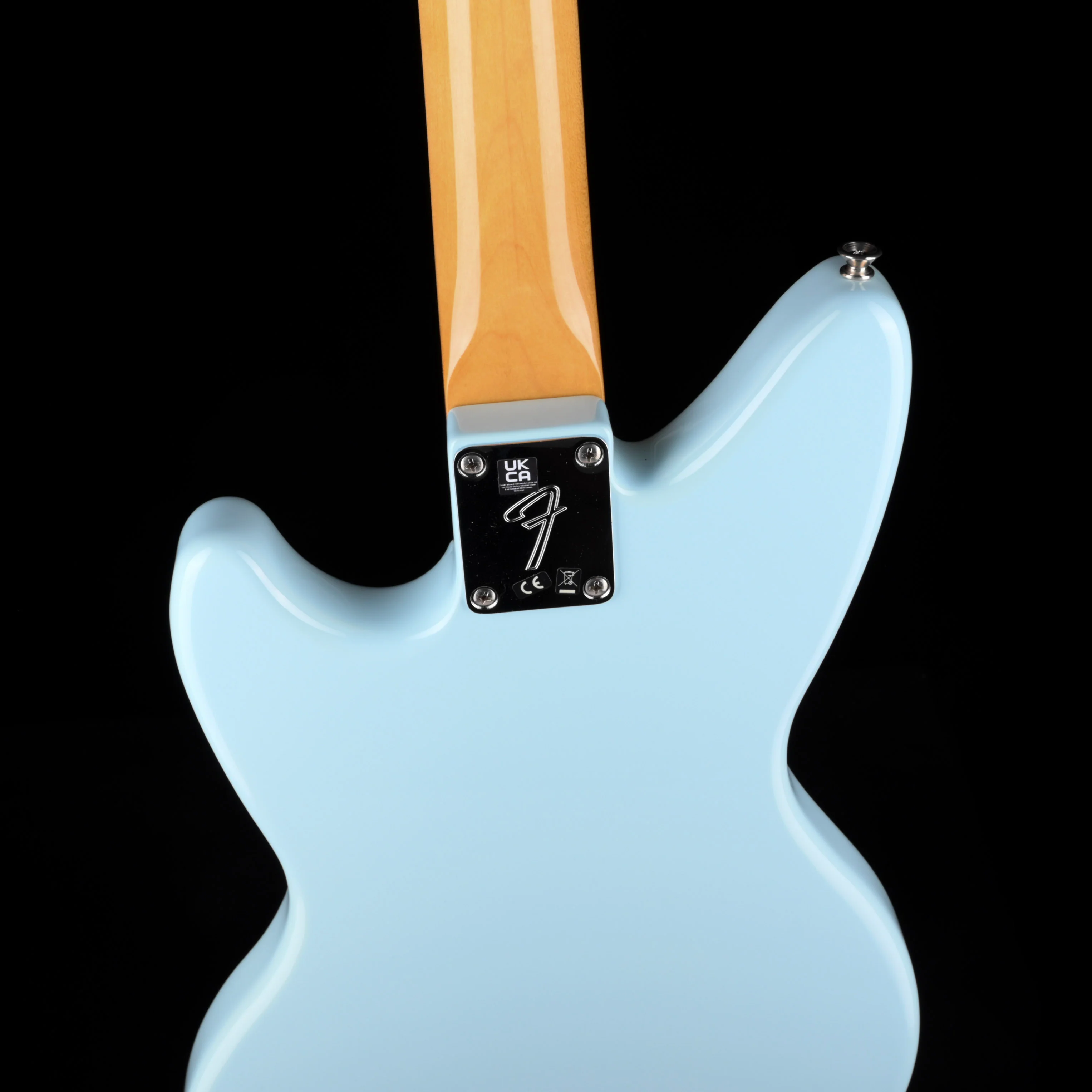 Pre Owned Fender Kurt Cobain Jag-Stang Sonic Blue With Original Gig Bag - Image 10