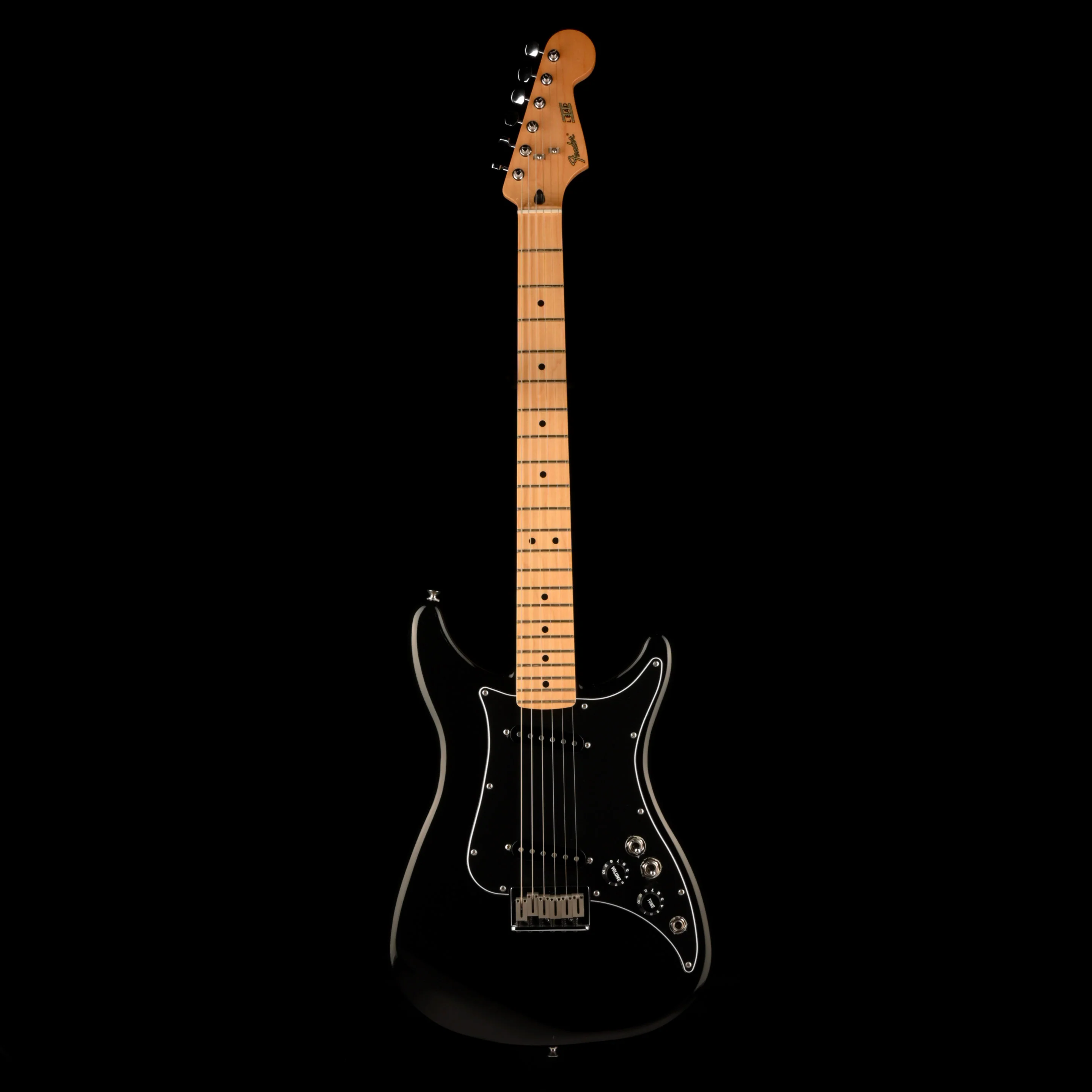 Pre Owned Fender Lead II Black Electric Guitar With Gig Bag - Image 2