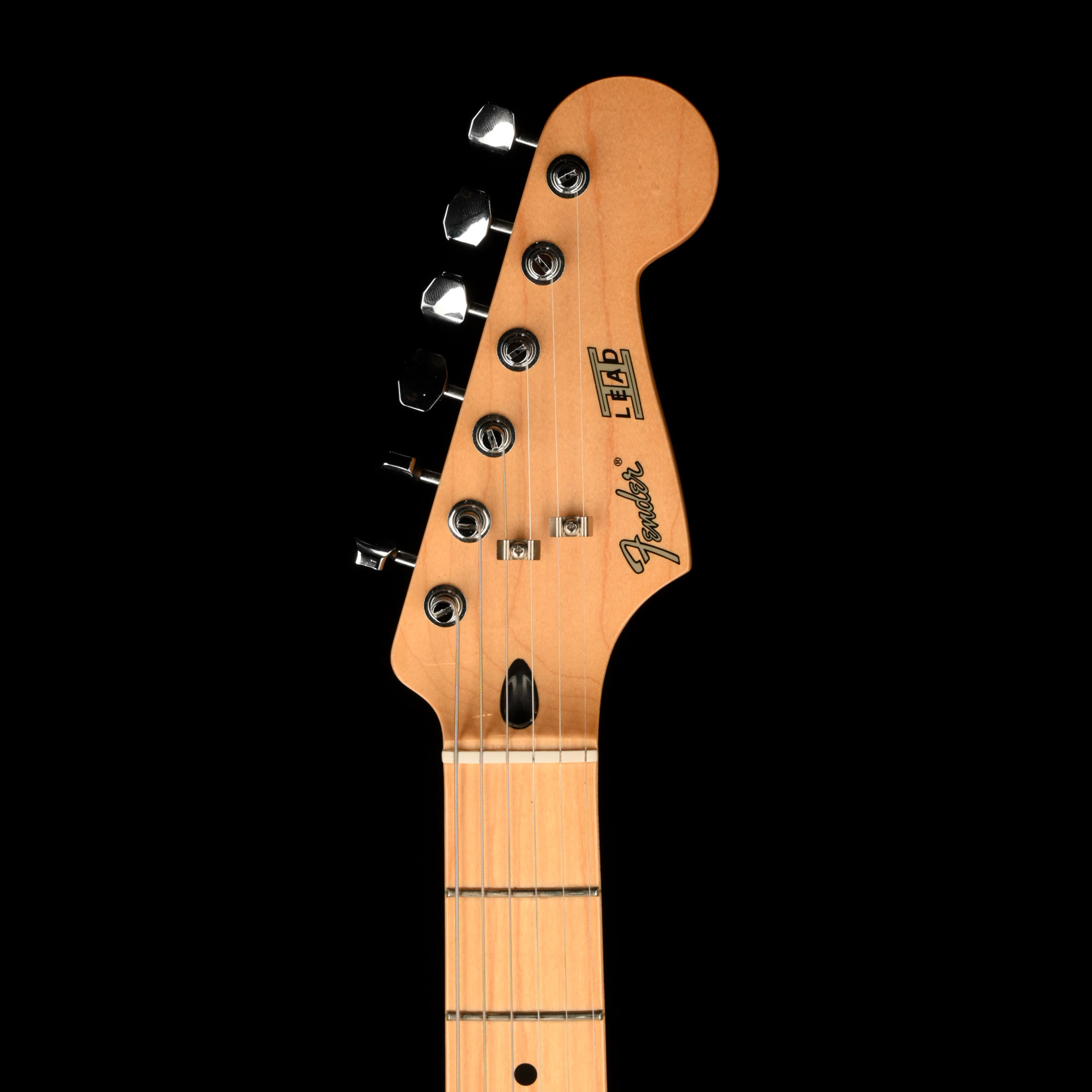 Pre Owned Fender Lead II Black Electric Guitar With Gig Bag - Image 9