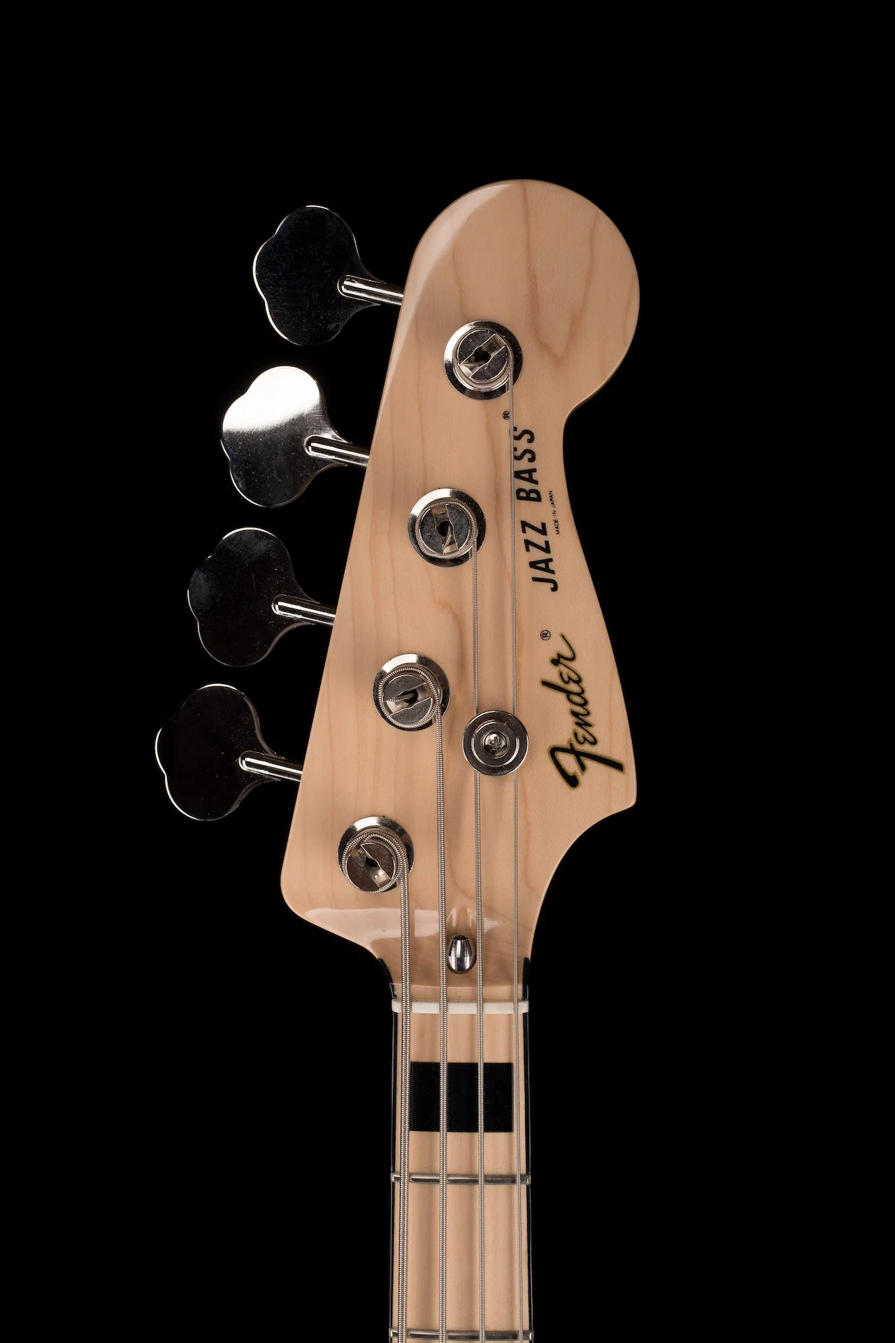 Pre Owned 2019 Fender Limited Edition Black Paisley Jazz Bass w/ Gig Bag Made in Japan - Image 16