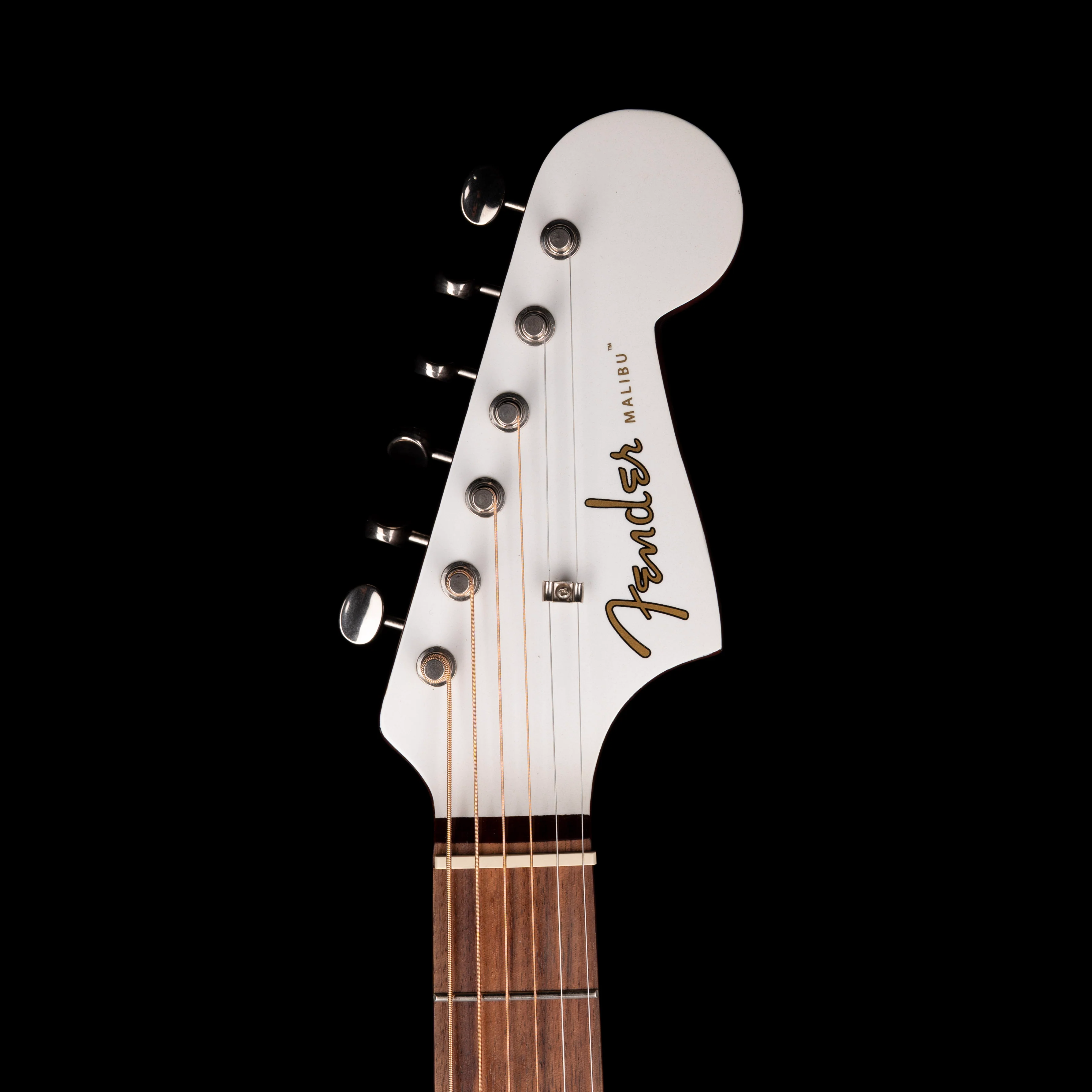 Pre Owned Fender Malibu Player Arctic Gold Acoustic Electric Guitar - Image 15