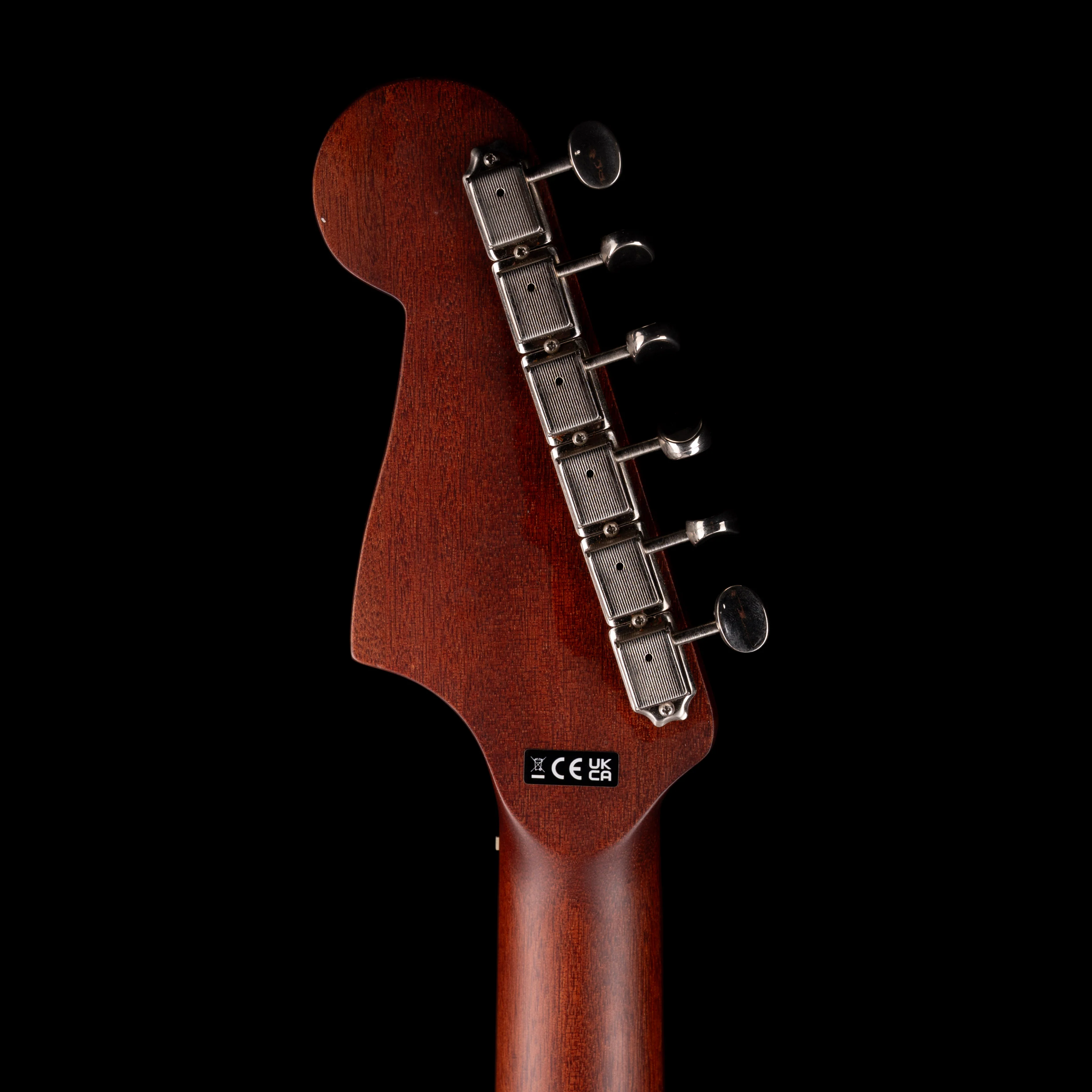 Pre Owned Fender Malibu Player Arctic Gold Acoustic Electric Guitar - Image 16