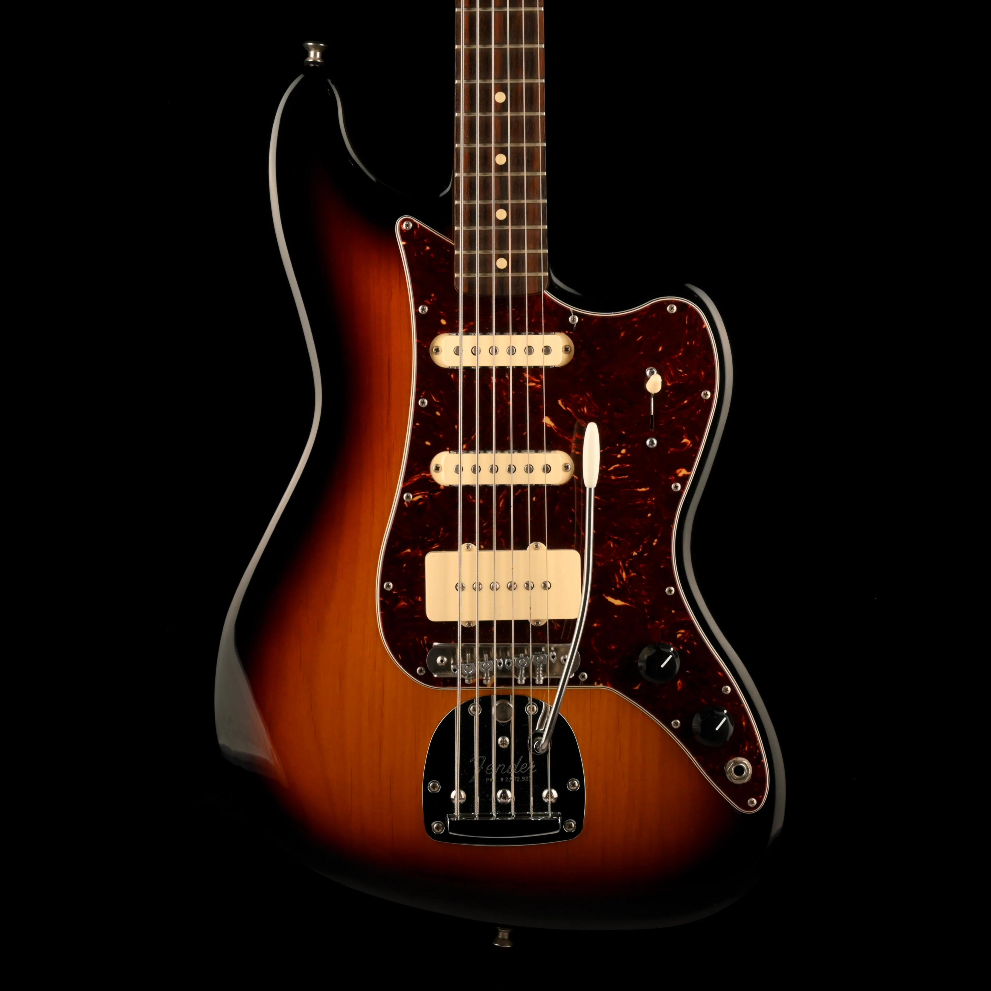 Pre Owned Fender Pawn Shop Bass VI Modified 3-Tone Sunburst With Case