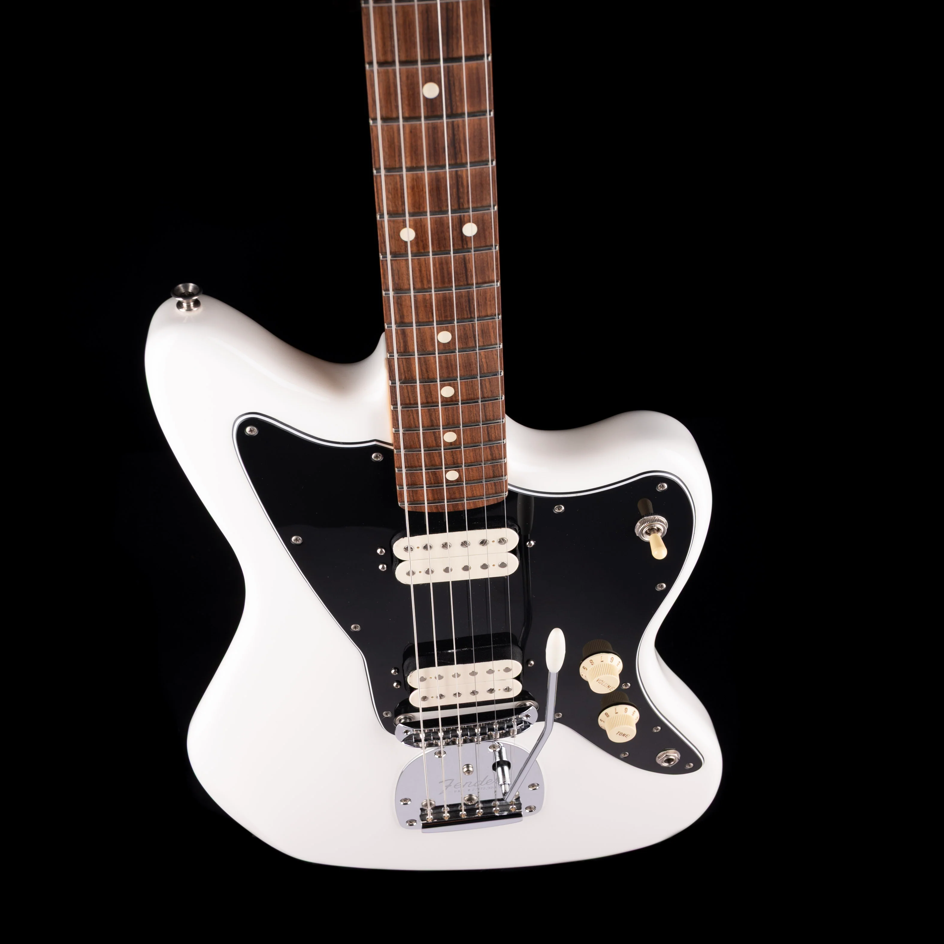 Pre Owned Fender Player Jazzmaster Polar White - Image 3