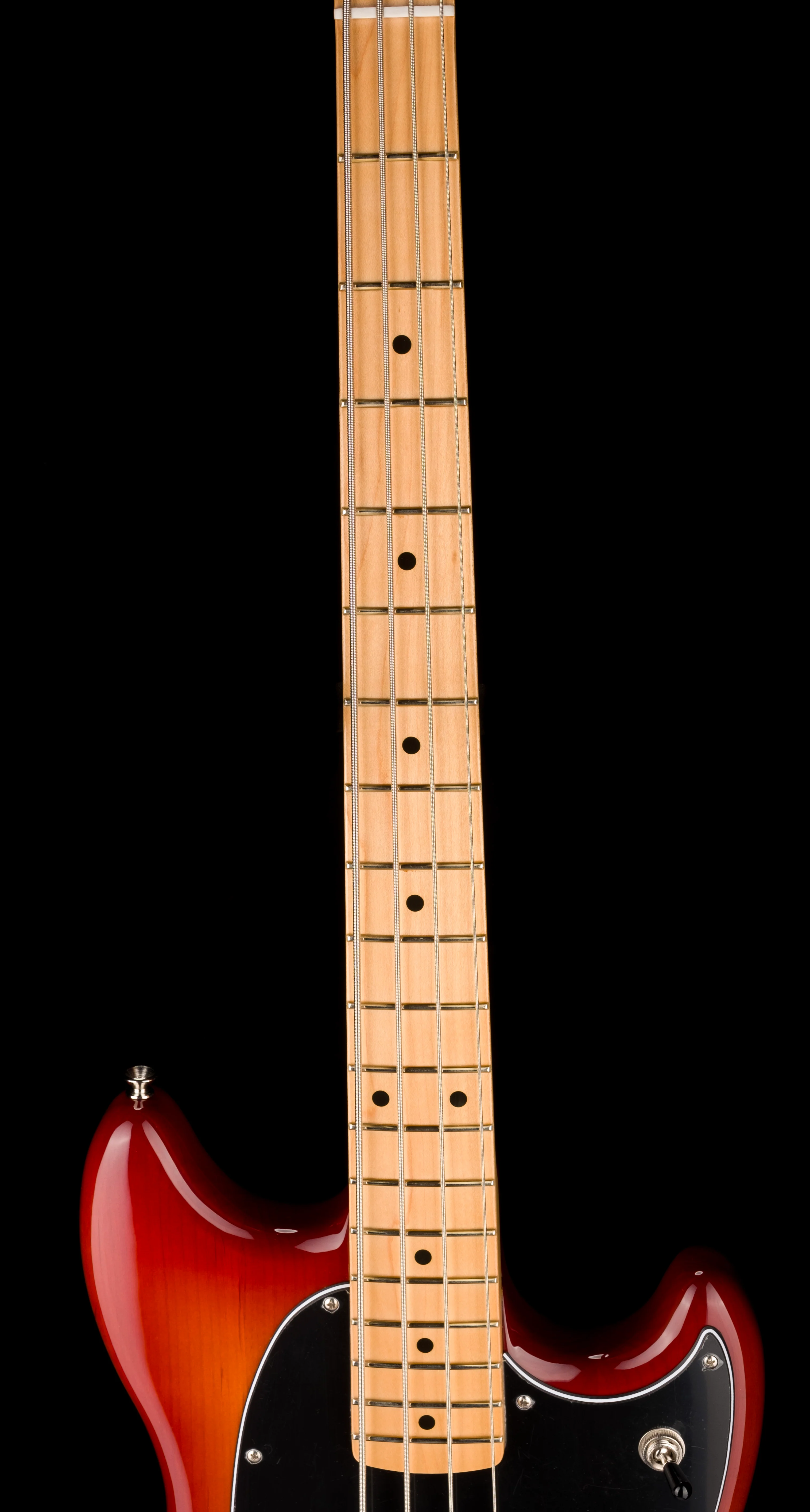 Pre Owned Fender Player Mustang PJ Bass Sienna Sunburst With Gig Bag - Image 11