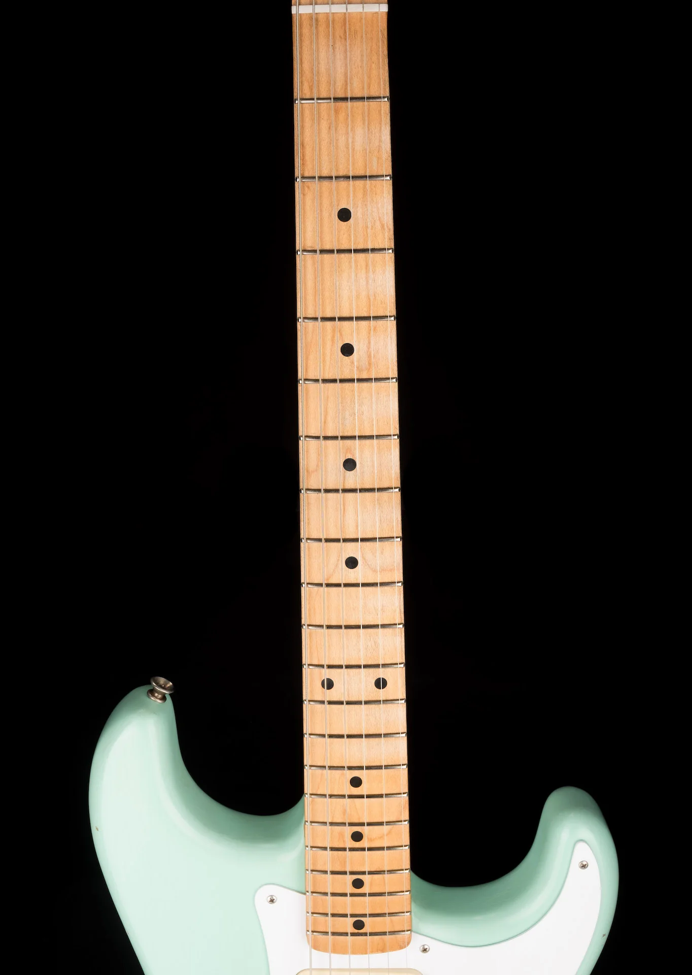 Pre Owned Fender Road Worn Vintera 50's Strat Surf Green With OHSC - Image 11