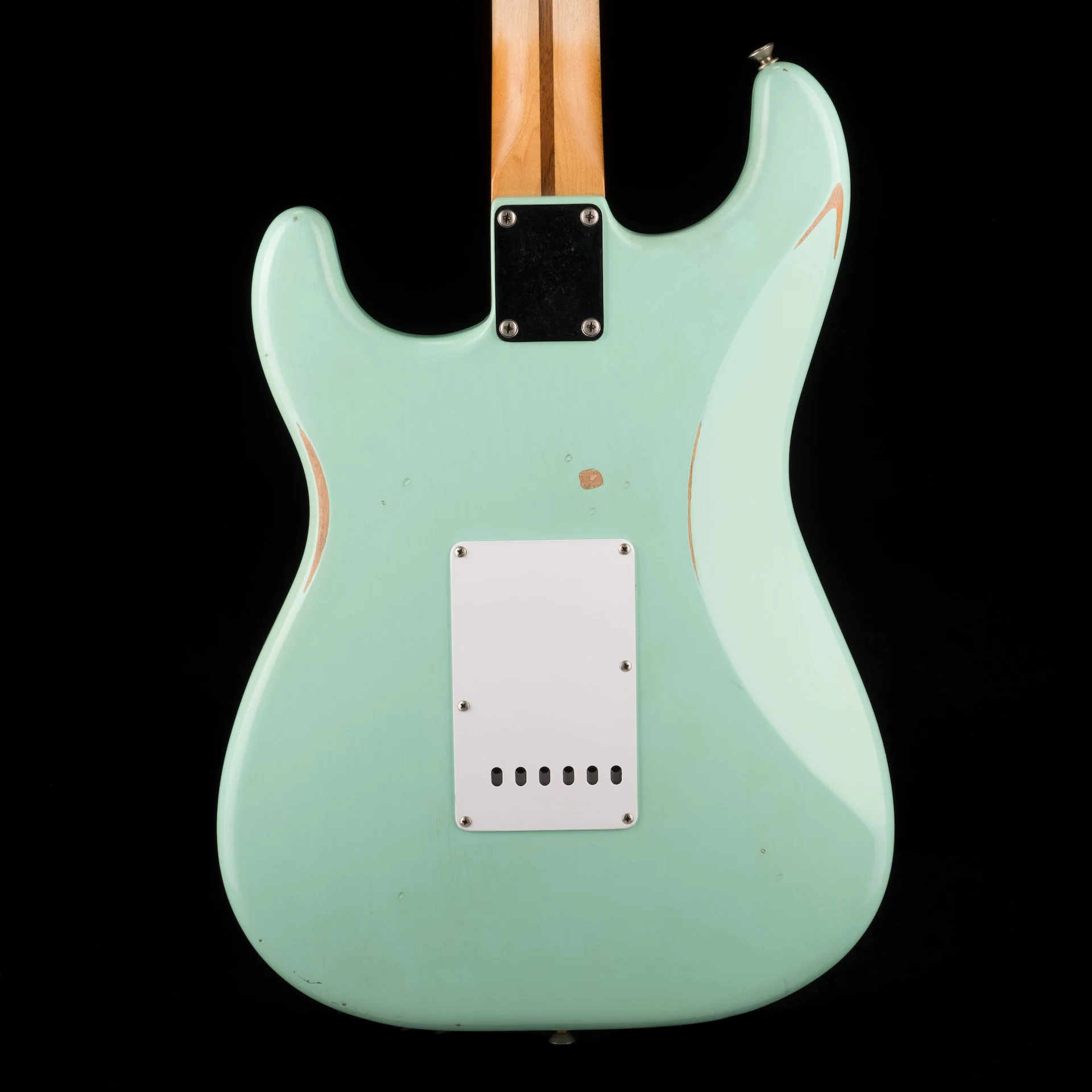 Pre Owned Fender Road Worn Vintera 50's Strat Surf Green With OHSC - Image 12