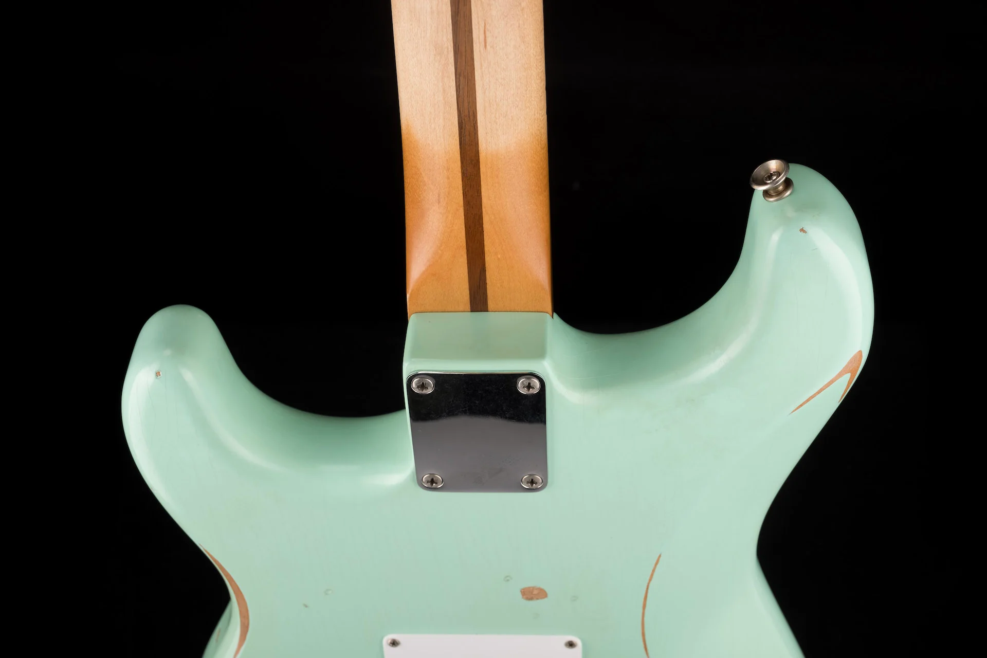 Pre Owned Fender Road Worn Vintera 50's Strat Surf Green With OHSC - Image 14