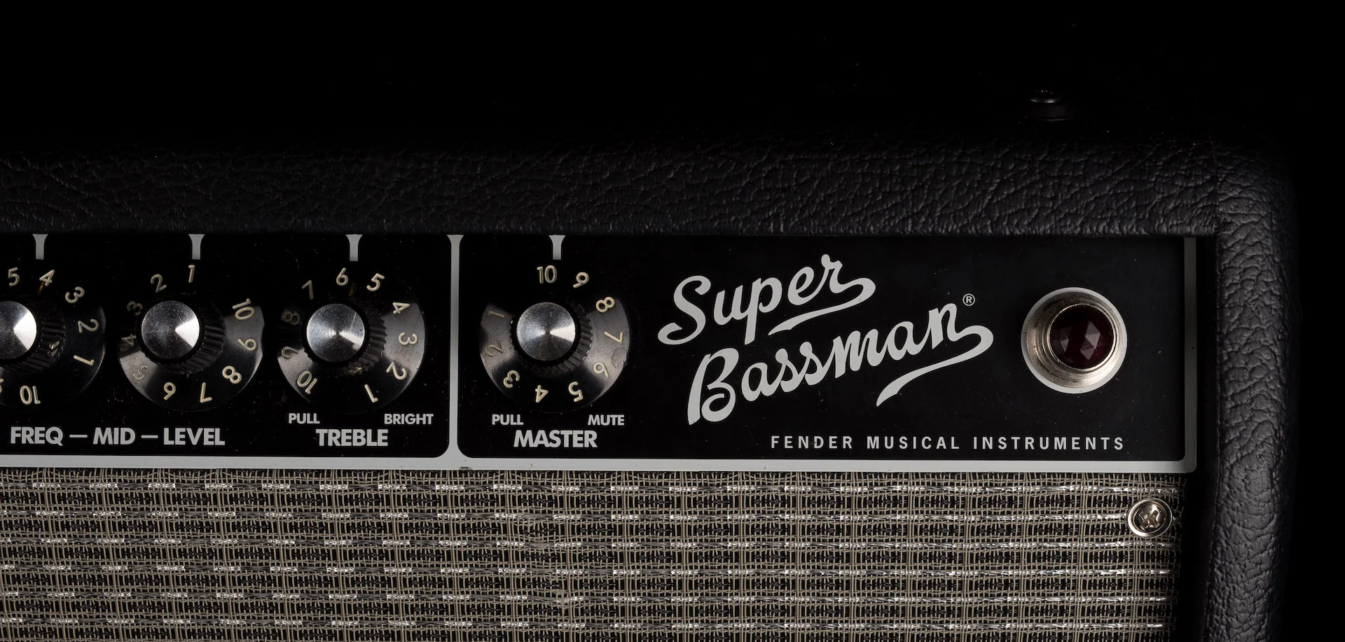 Pre Owned Fender Super Bassman Bass Amp Head And Bassman 610 Cab With Bag - Image 6