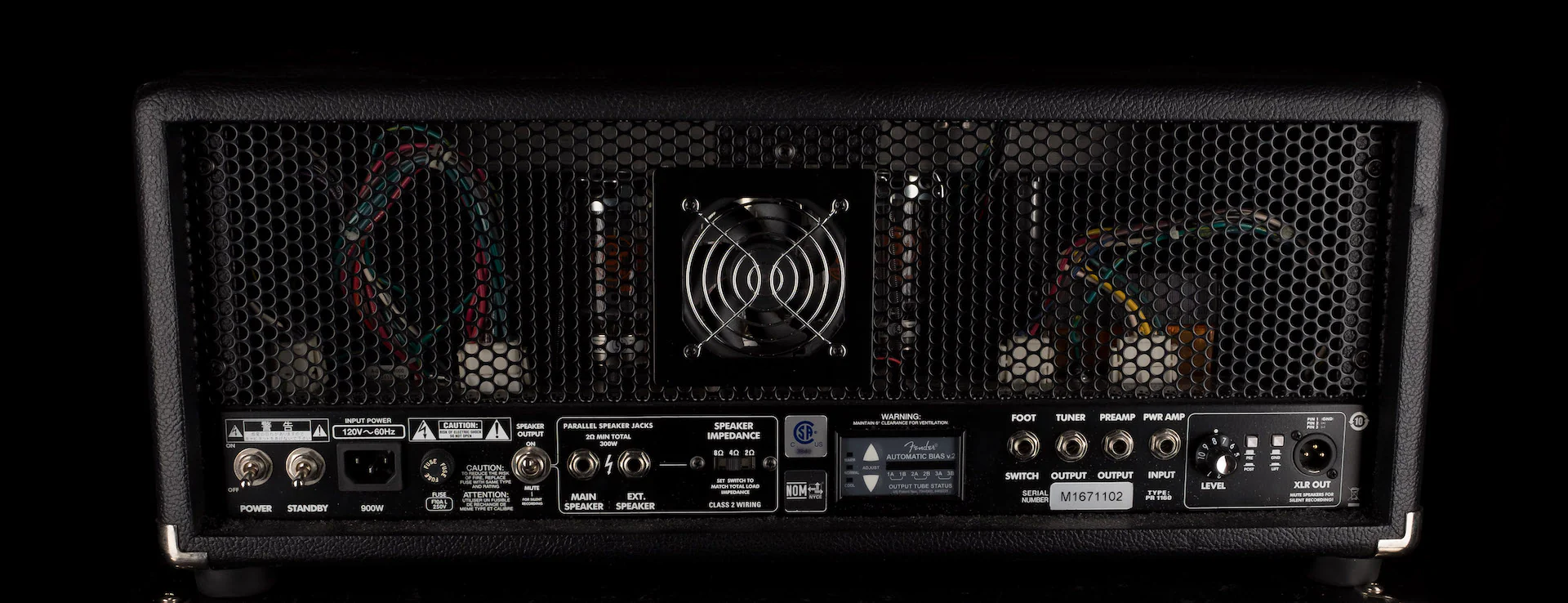 Pre Owned Fender Super Bassman Bass Amp Head And Bassman 610 Cab With Bag - Image 7