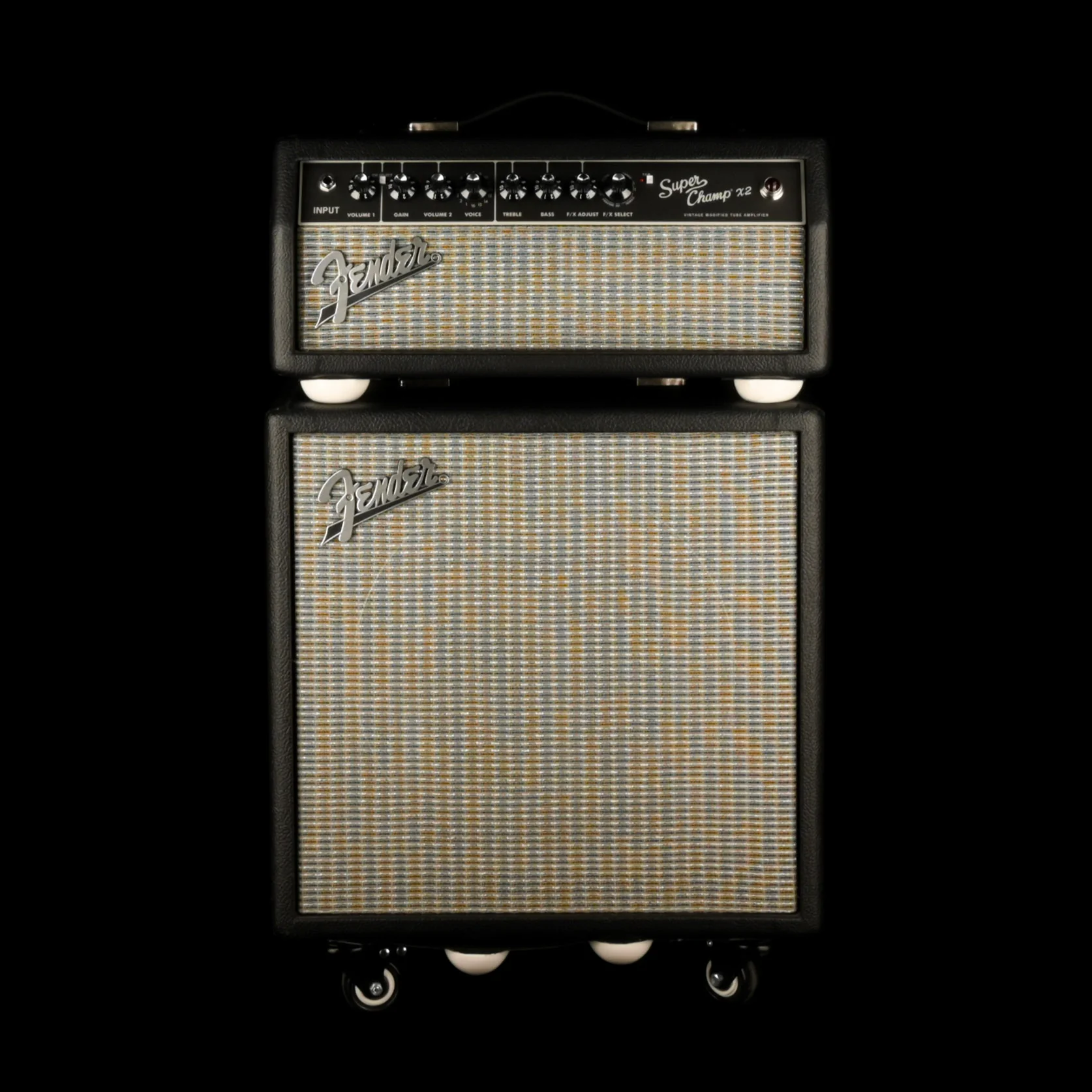 Pre Owned Fender Super Champ X2 Tube Guitar Amp Head & Matching 112Cabinet - #M1744398