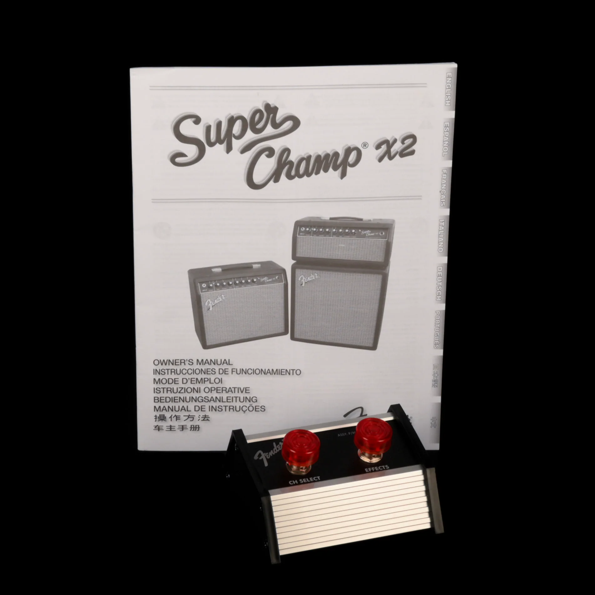 Pre Owned Fender Super Champ X2 Tube Guitar Amp Head & Matching 112Cabinet - #M1744398 - Image 12