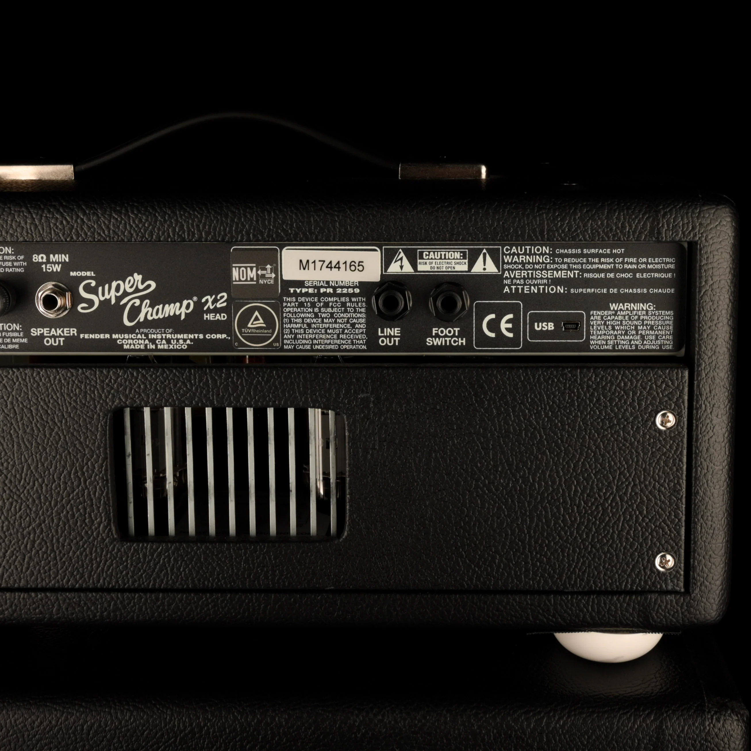 Pre Owned Fender Super Champ X2 Tube Guitar Amp Head & Matching 112Cabinet - #M1744398 - Image 9