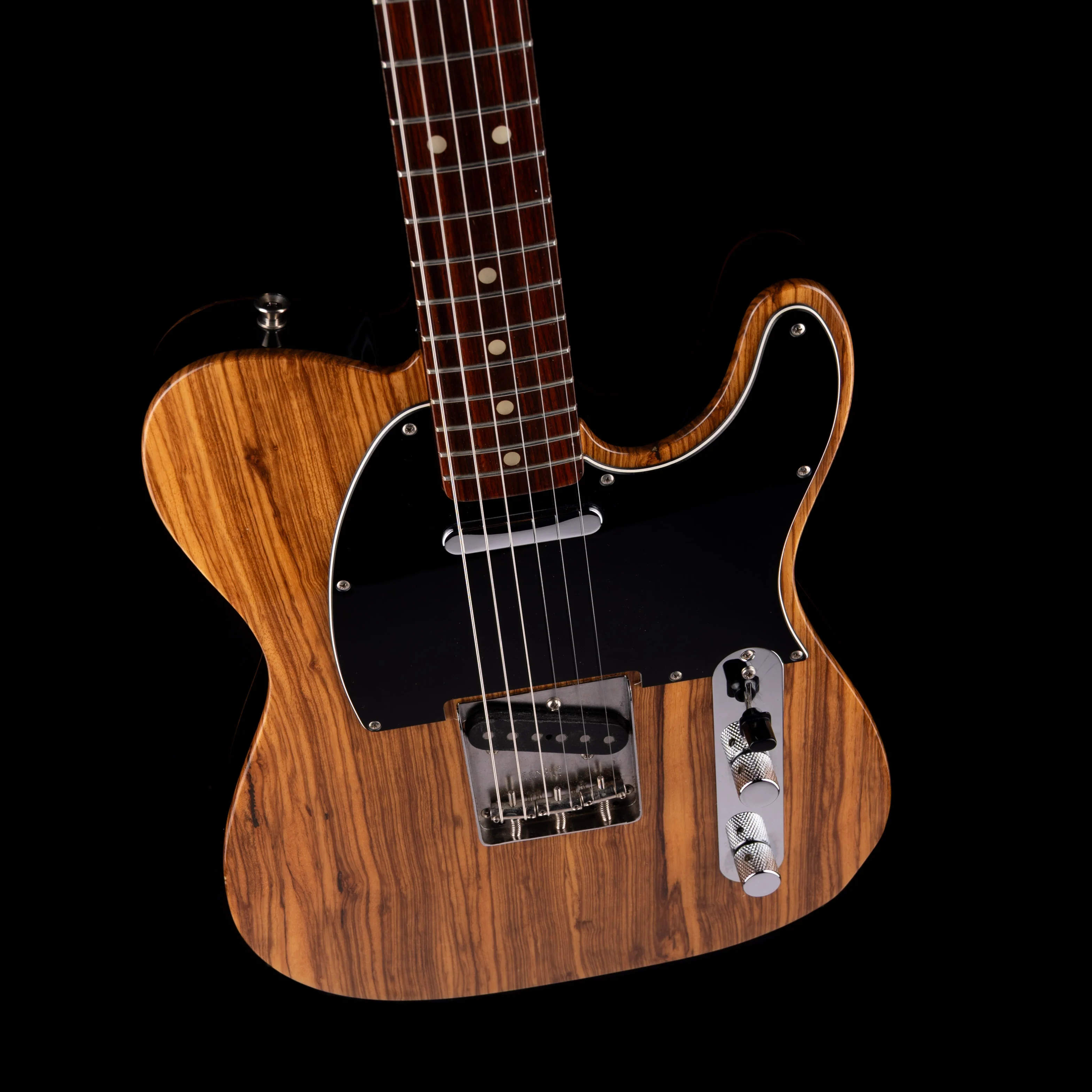 Pre Owned Fender Crafted in Japan Telecaster TL-Zebra Natural Zebrawood With OHSC - Image 3