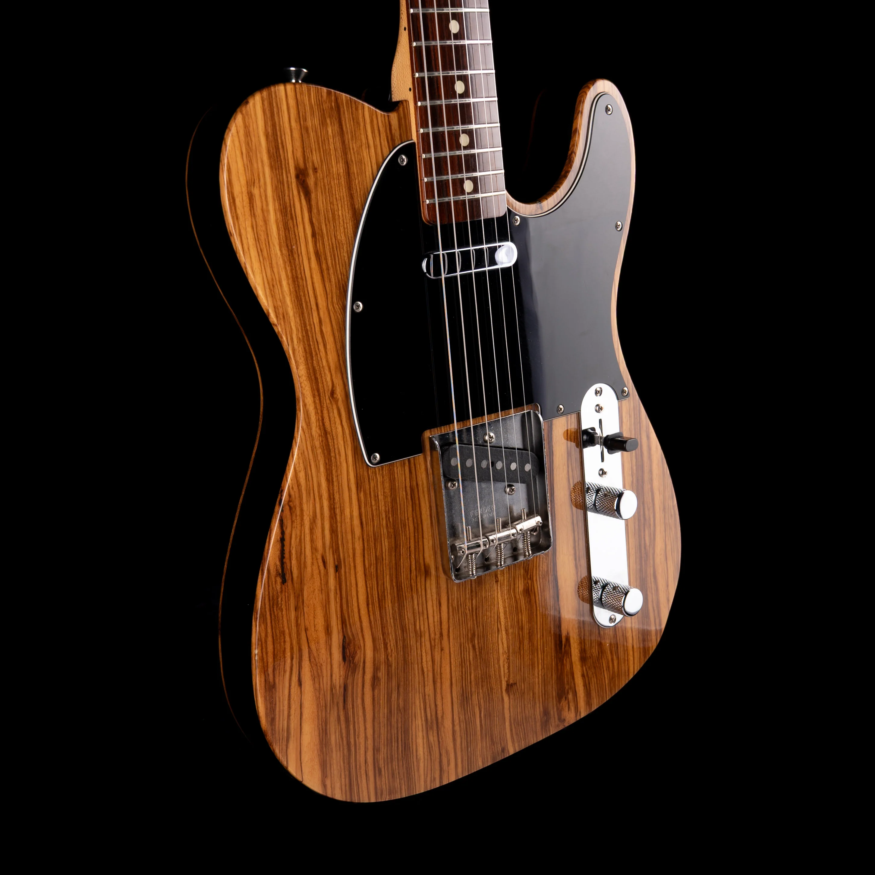 Pre Owned Fender Crafted in Japan Telecaster TL-Zebra Natural Zebrawood With OHSC - Image 6