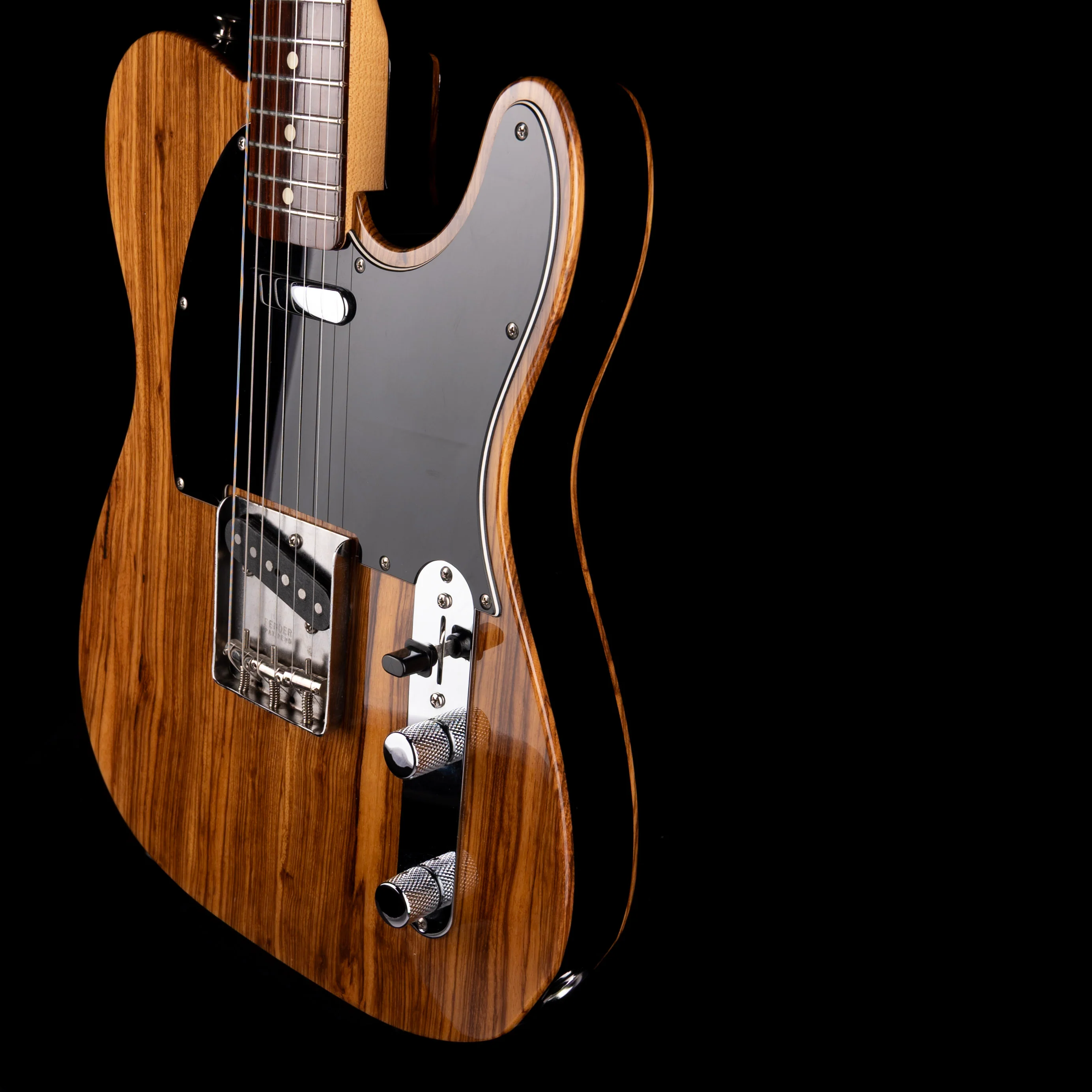 Pre Owned Fender Crafted in Japan Telecaster TL-Zebra Natural Zebrawood With OHSC - Image 7
