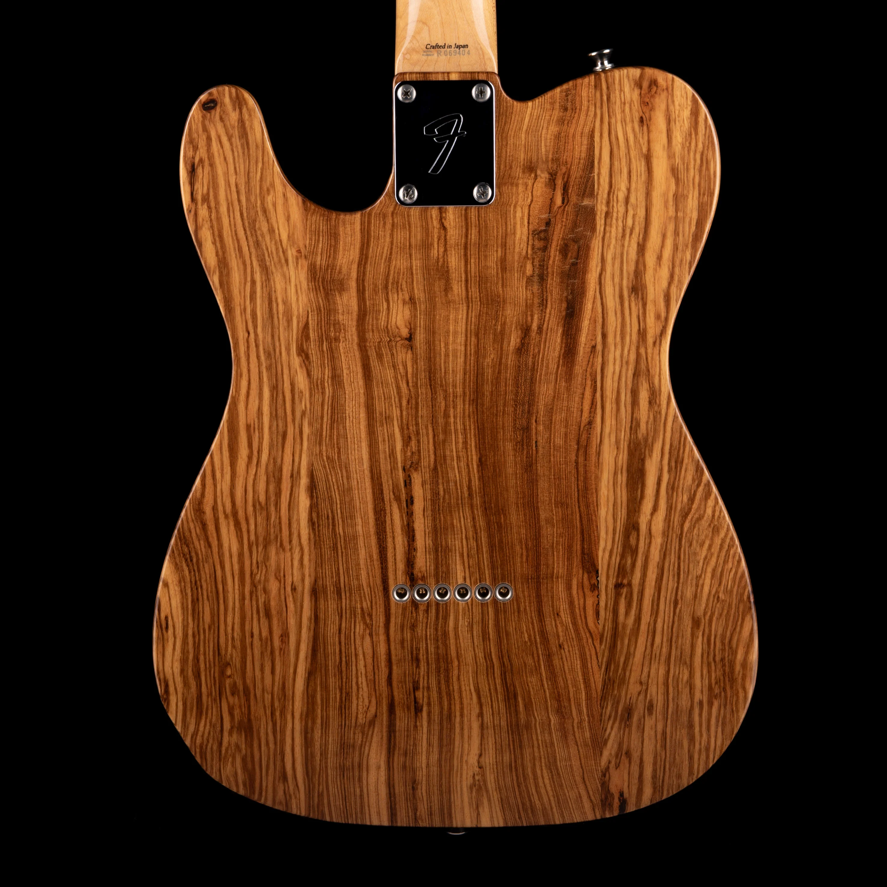 Pre Owned Fender Crafted in Japan Telecaster TL-Zebra Natural Zebrawood With OHSC - Image 9