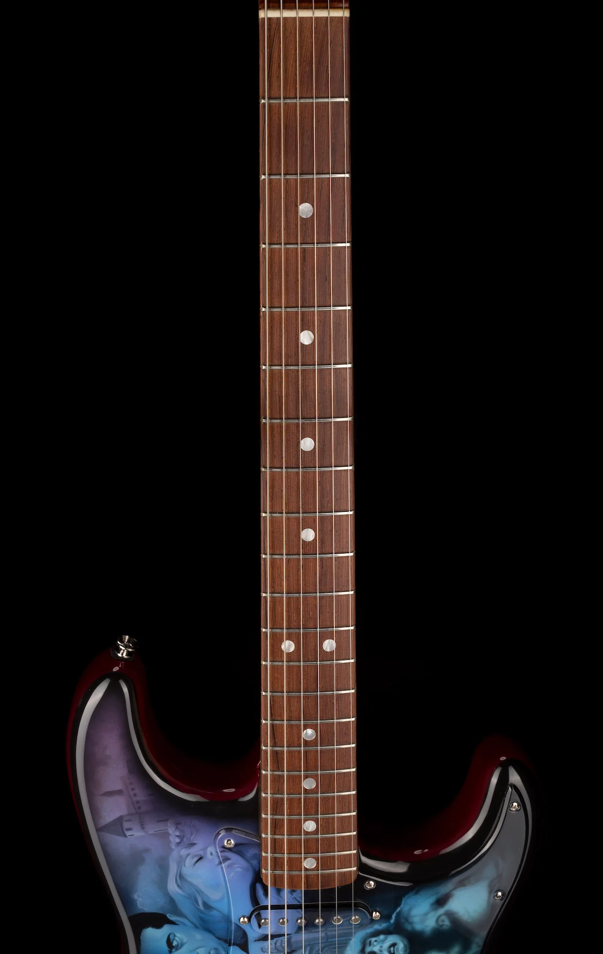Pre Owned Fender Custom Shop Universal Monsters Stratocaster - Pamelina H. Collection - Image 12