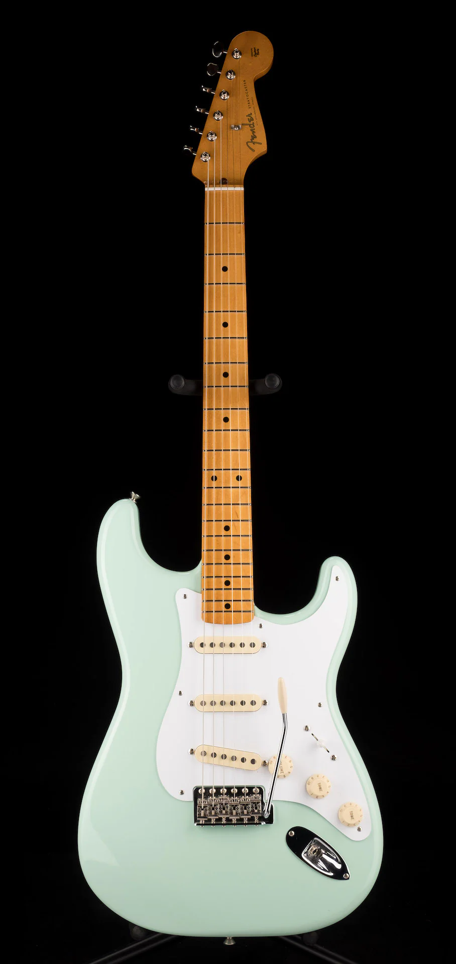 Pre Owned Fender Vintera '50s Strat Seafoam Green With Gig Bag - Image 2