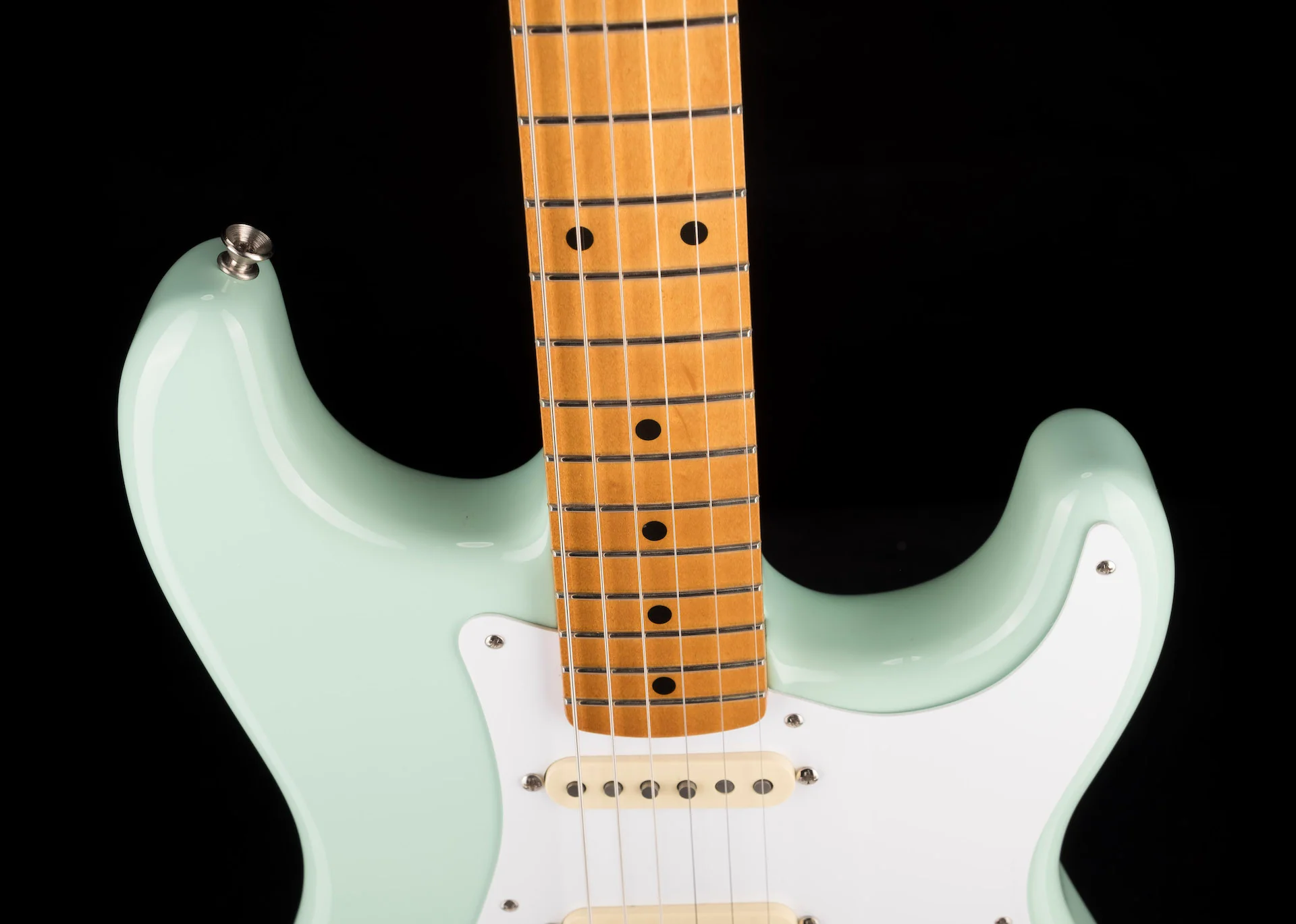Pre Owned Fender Vintera '50s Strat Seafoam Green With Gig Bag - Image 3