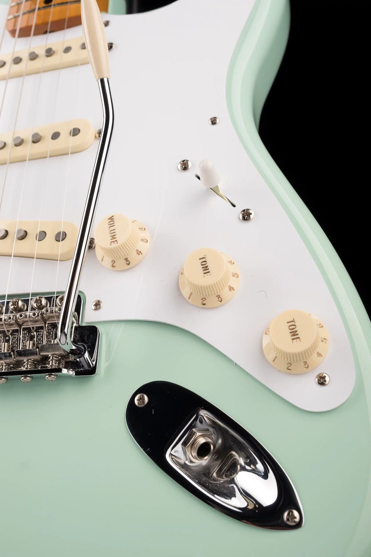Pre Owned Fender Vintera '50s Strat Seafoam Green With Gig Bag - Image 8