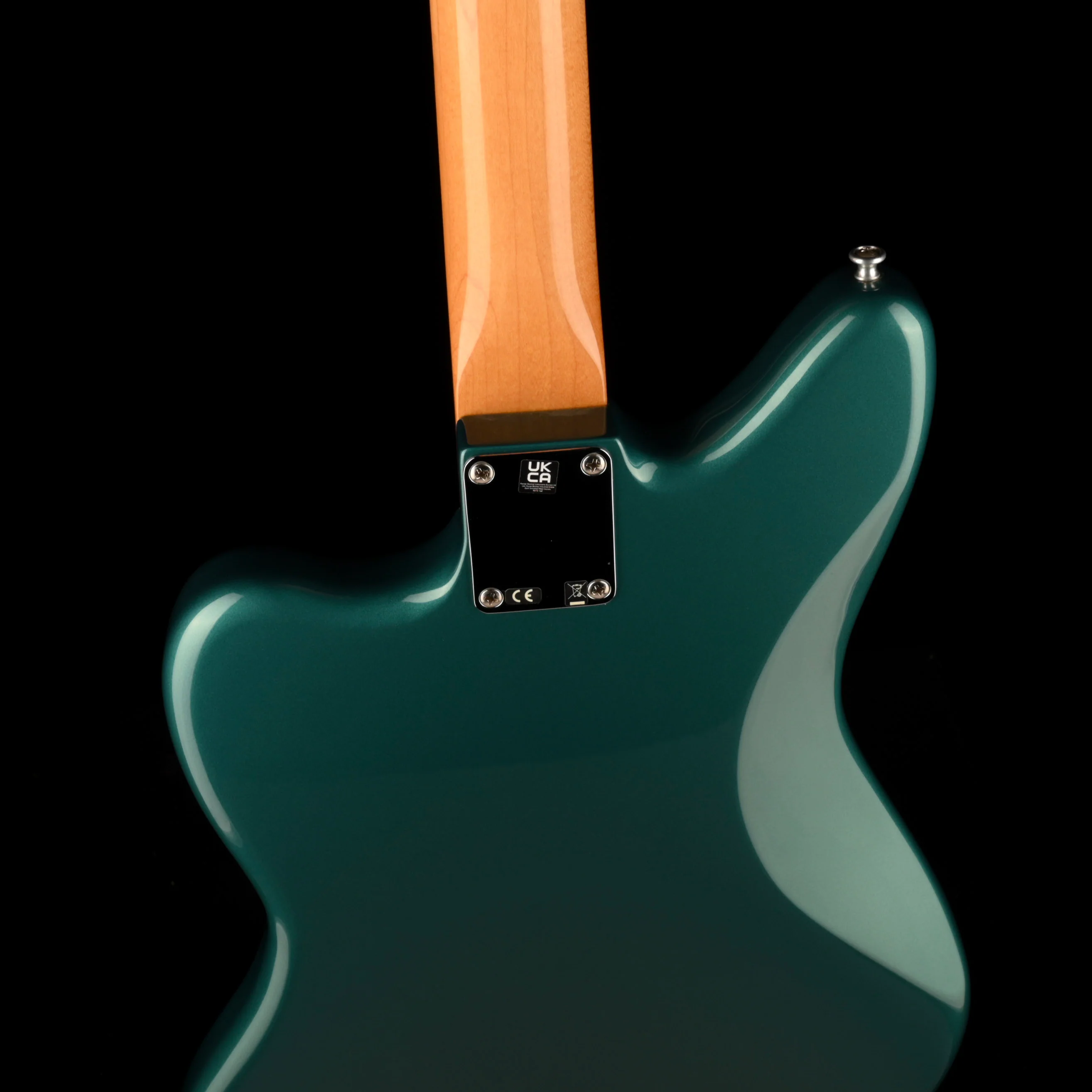 Pre Owned Fender Vintera 60's Jaguar Ocean Turquoise With Gig Bag - Image 11