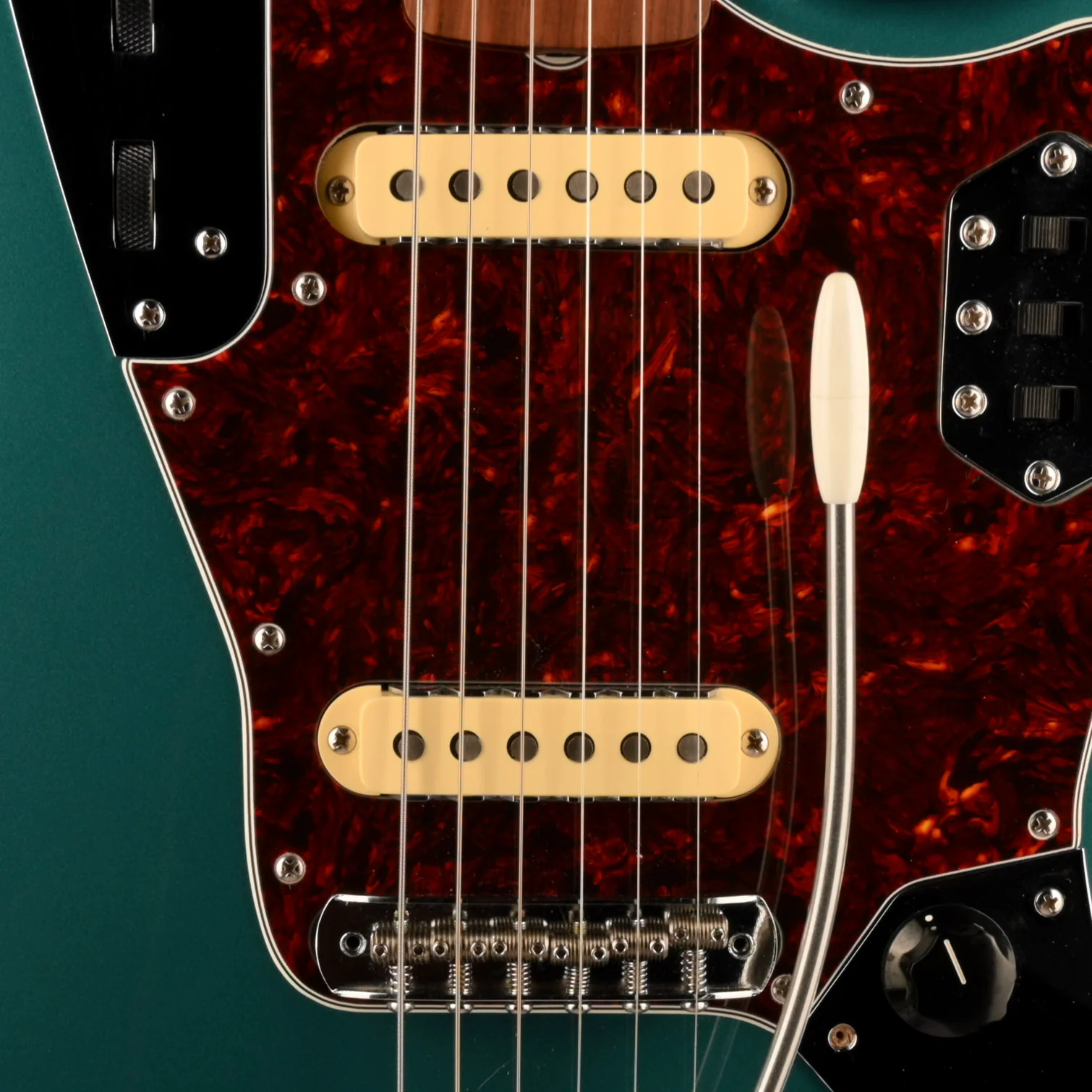 Pre Owned Fender Vintera 60's Jaguar Ocean Turquoise With Gig Bag - Image 4