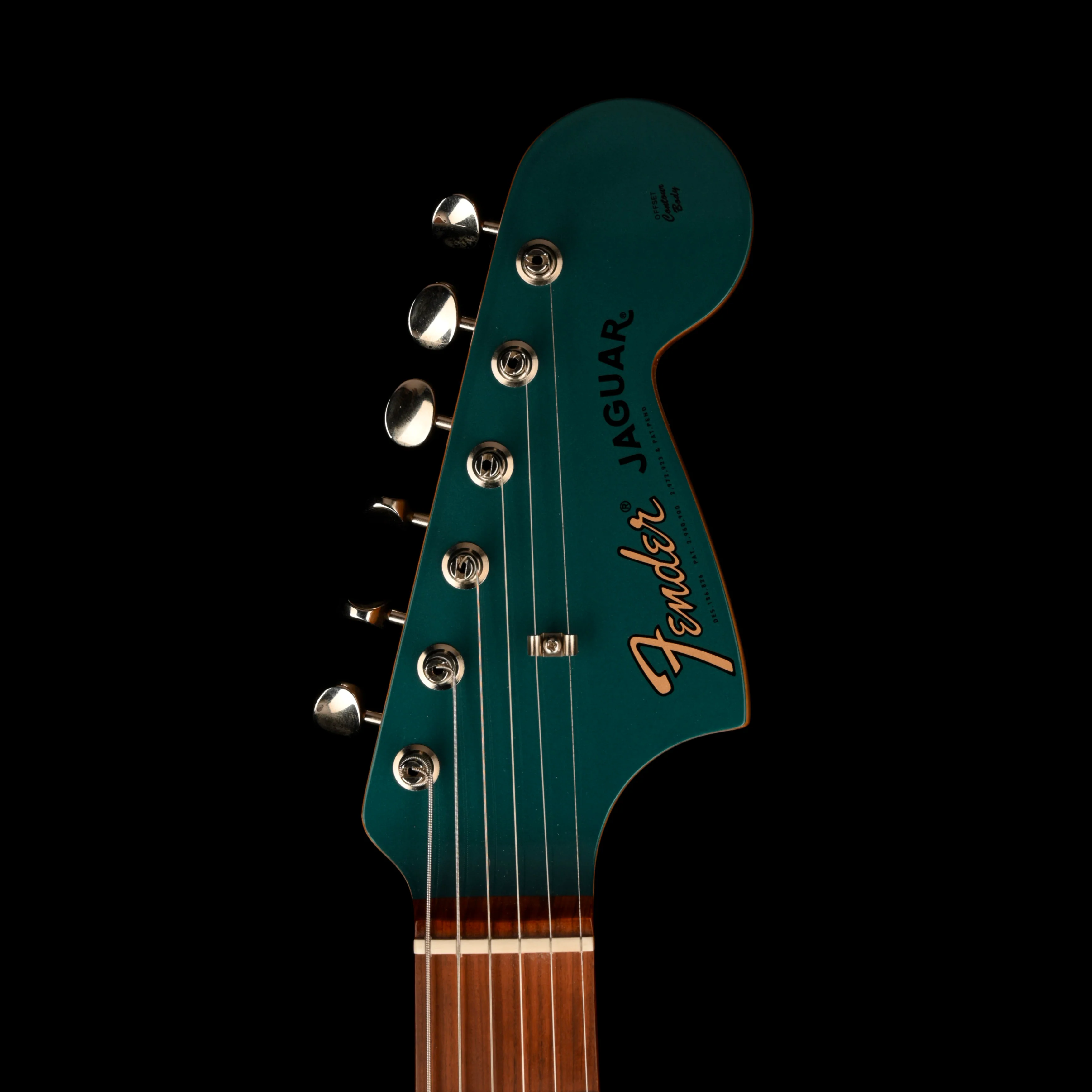 Pre Owned Fender Vintera 60's Jaguar Ocean Turquoise With Gig Bag - Image 8