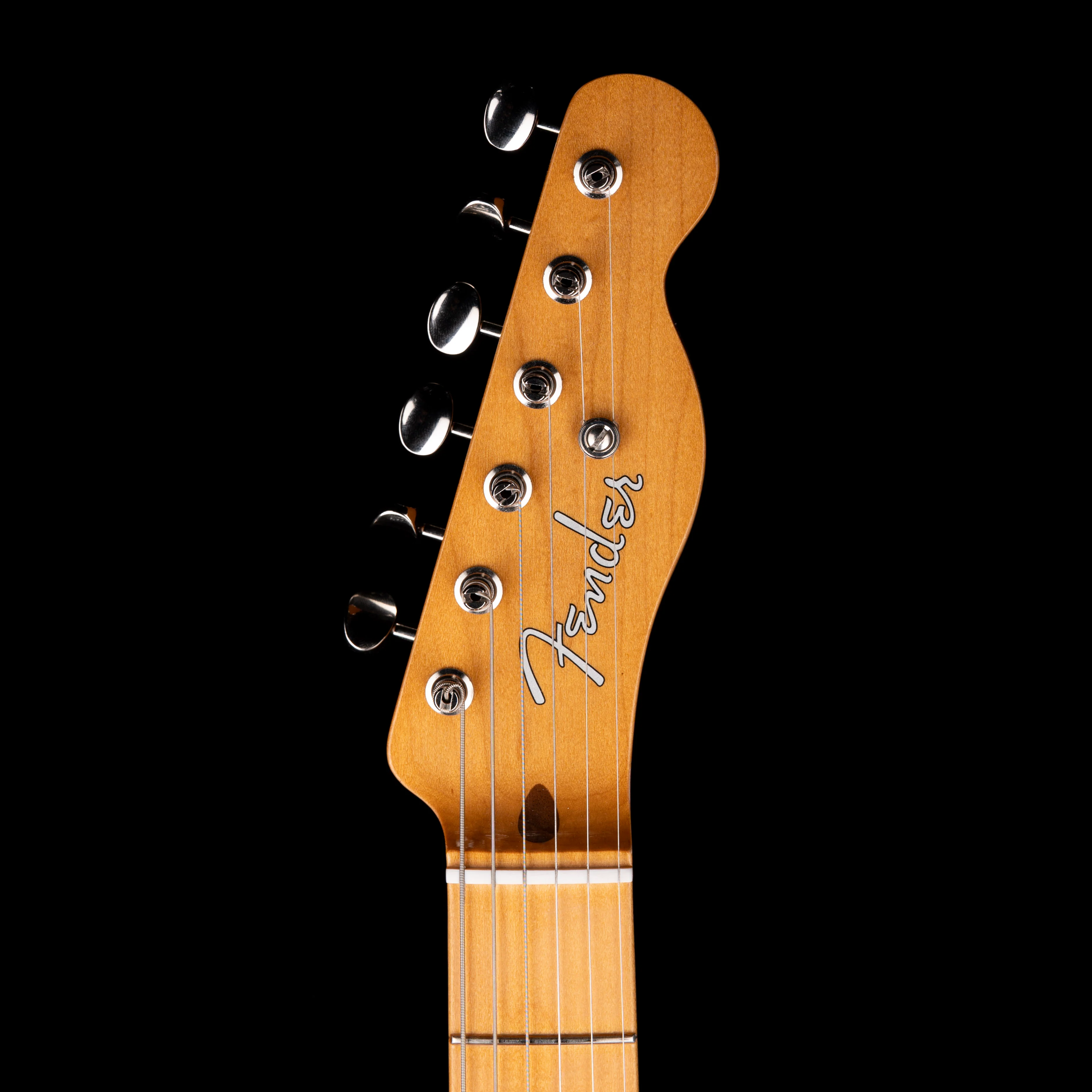 Pre-Owned Fender Vintera II 50's Nocaster Blackguard Blonde With Bigsby B5 With Gig Bag - Image 13