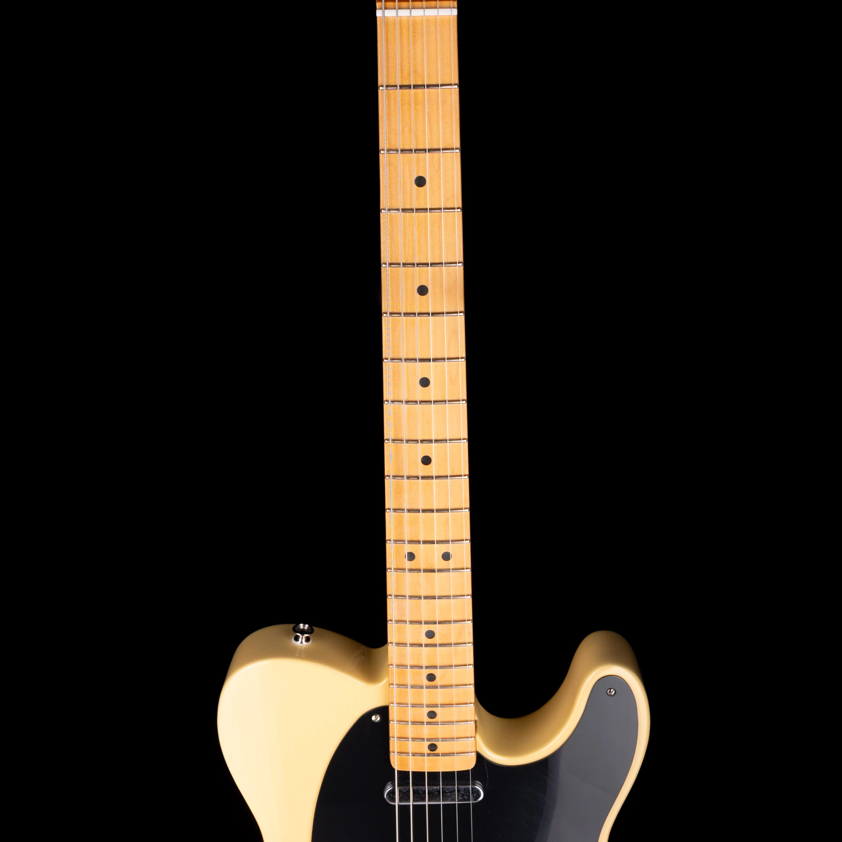 Pre-Owned Fender Vintera II 50's Nocaster Blackguard Blonde With Bigsby B5 With Gig Bag - Image 8