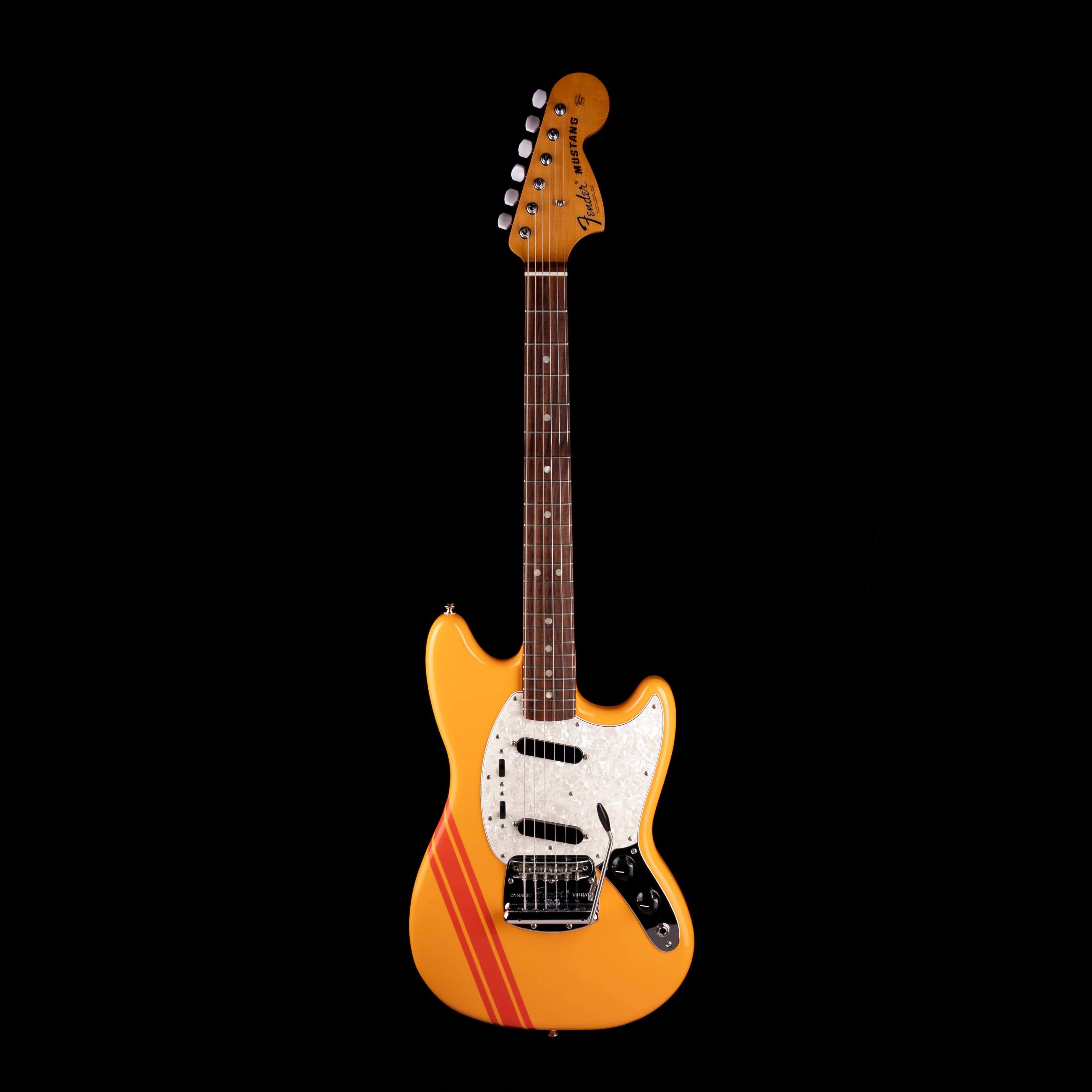 Pre-Owned Fender Vintera II 70s Mustang Rosewood Fingerboard Competition Orange - Image 2
