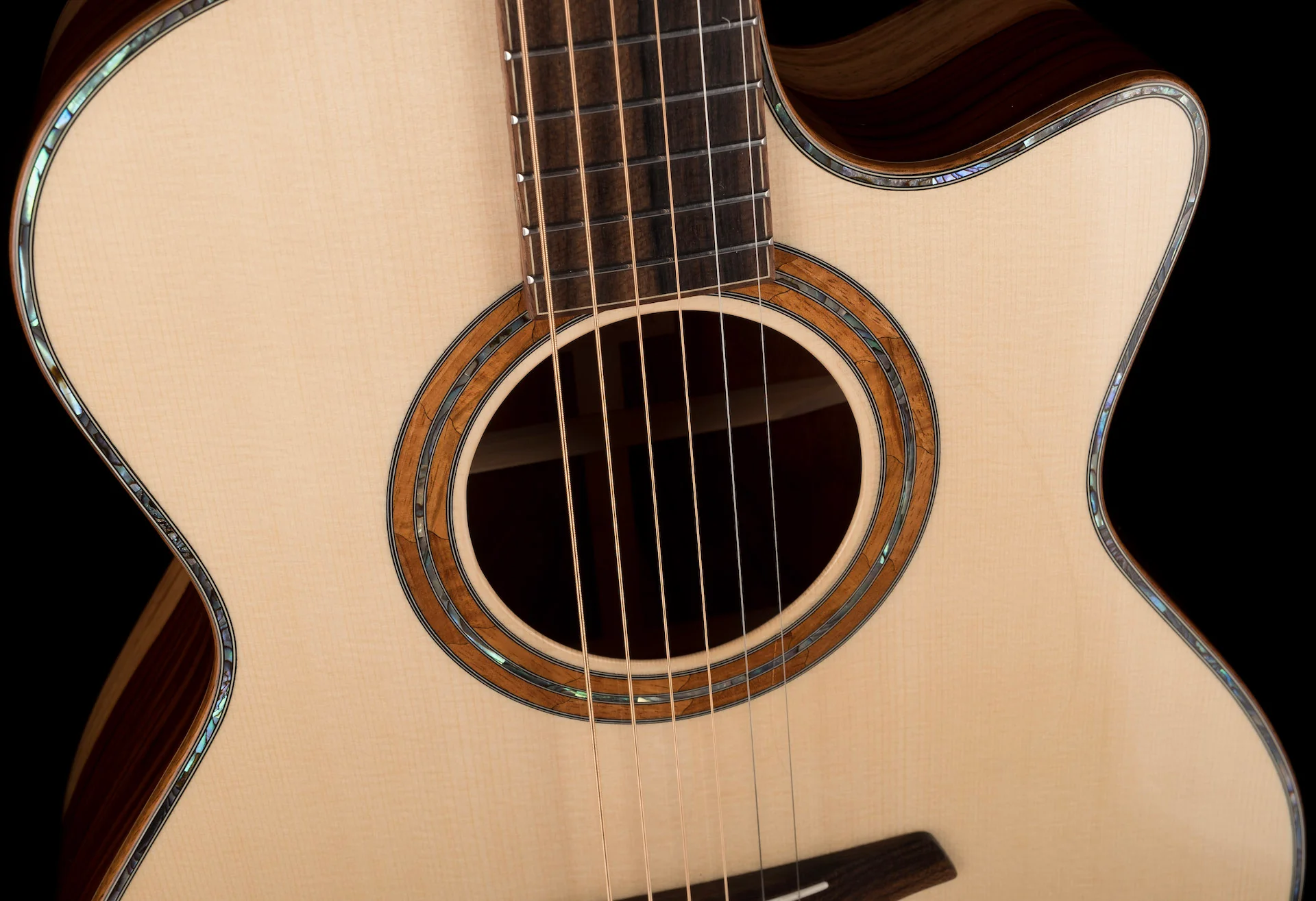 Pre Owned Furch Red GC-LC Alpine Spruce Top/Cocobolo Back And Sides Acoustic Guitar With Case - Image 7