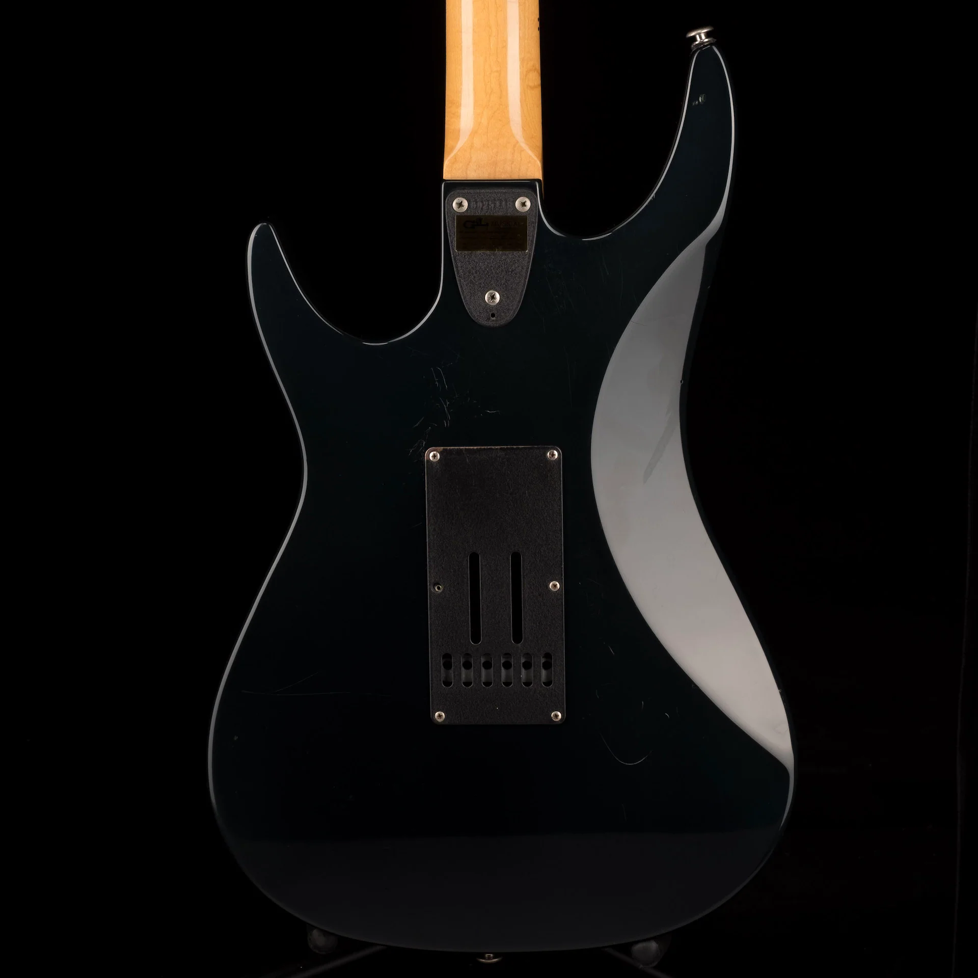 Pre Owned G&L 1990/1991 Comanche VI Black Electric Guitar With OHSC - Image 14