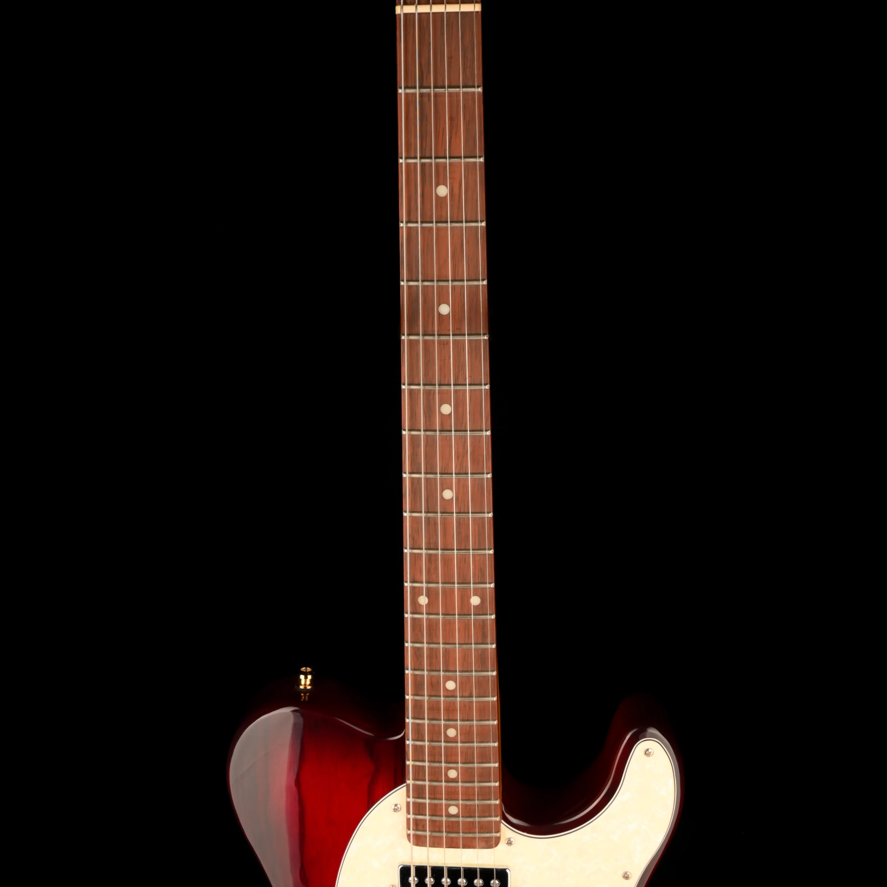 Pre Owned G&L Tribute Series ASAT Classic Thinline Bluesboy Redburst With Gig Bag - Image 8