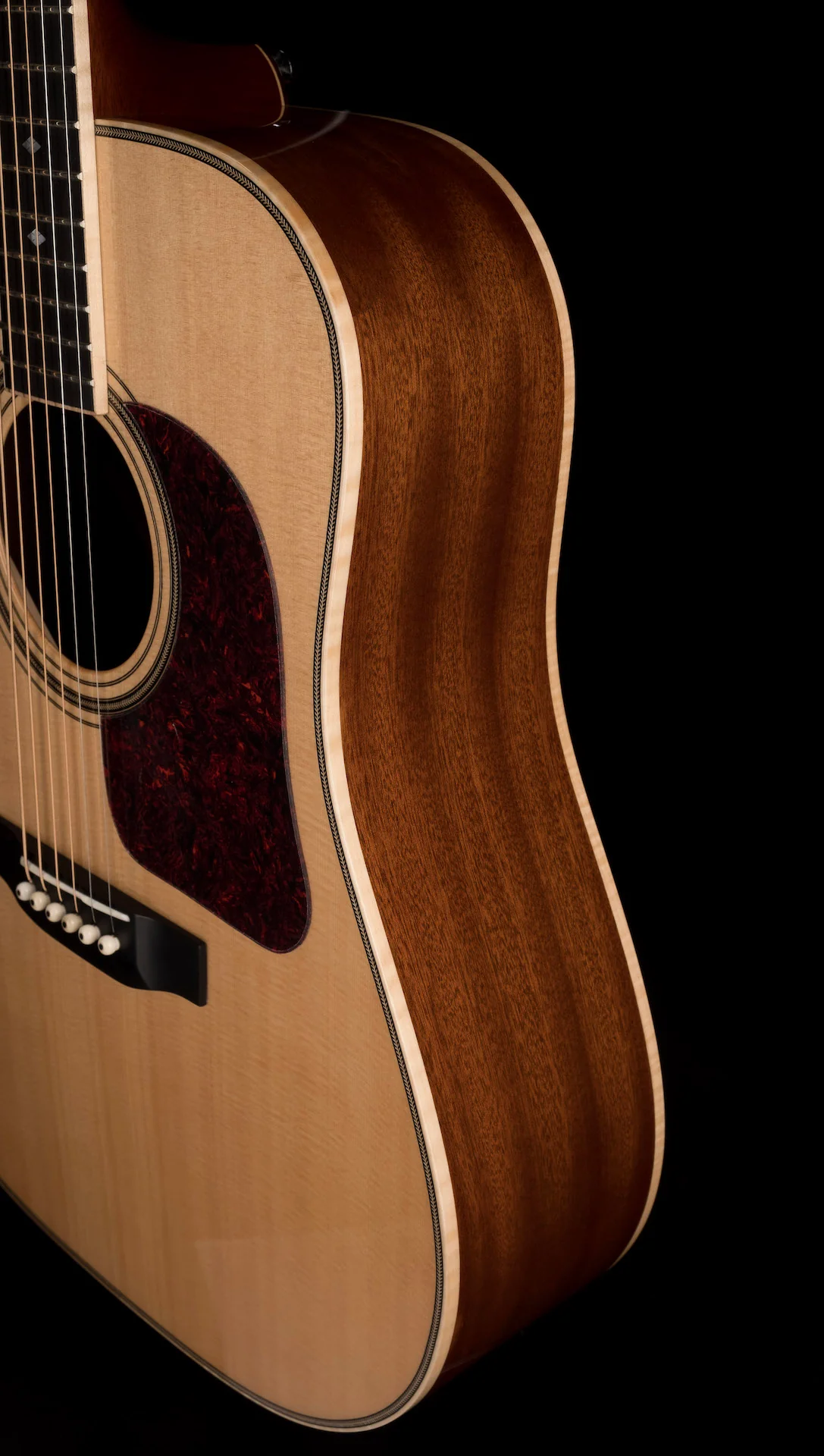 Pre Owned Gallagher Doc Watson Signature Acoustic Guitar With Case - Image 8